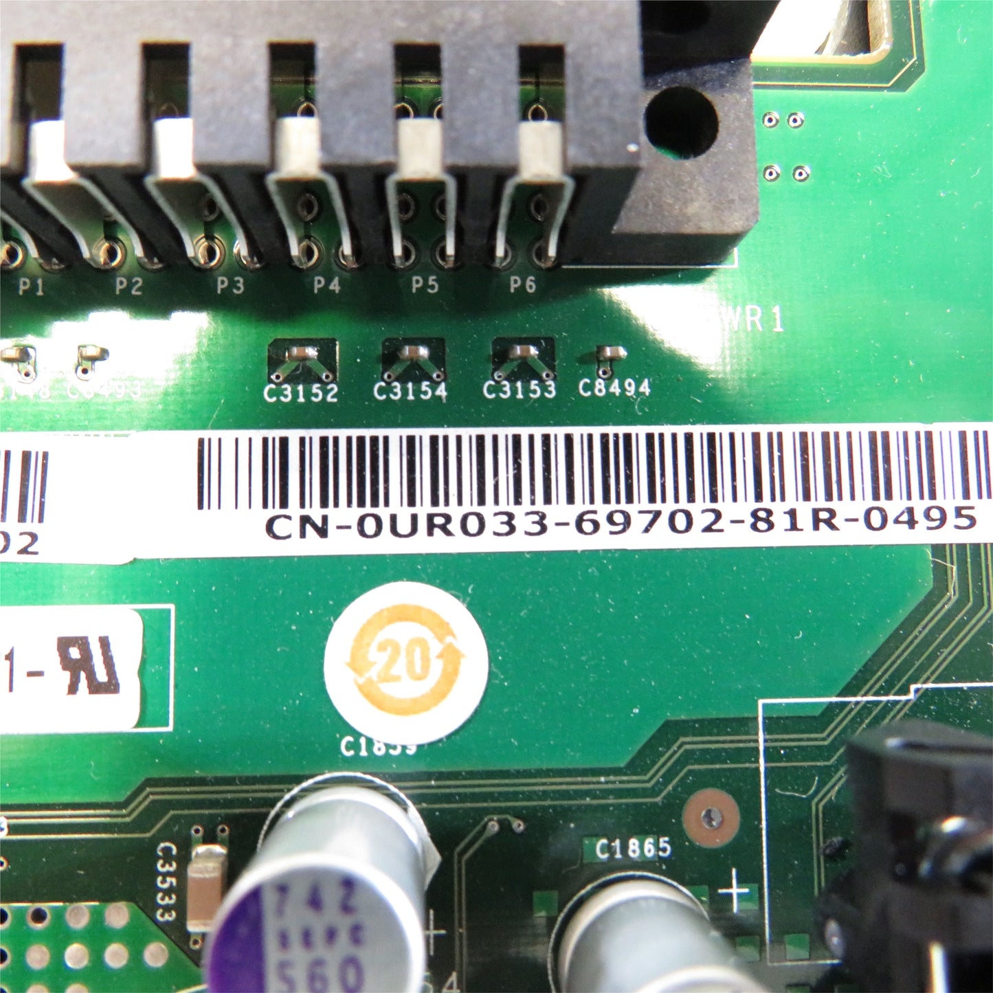 Dell UR033 PowerEdge 1950 System Board (Refurbished)