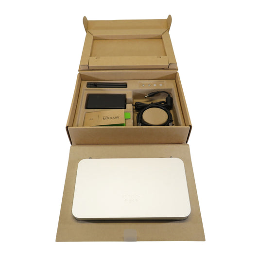 Cisco MX64W-HW Meraki Cloud Managed Security Appliance Unclaimed (New Open Box)
