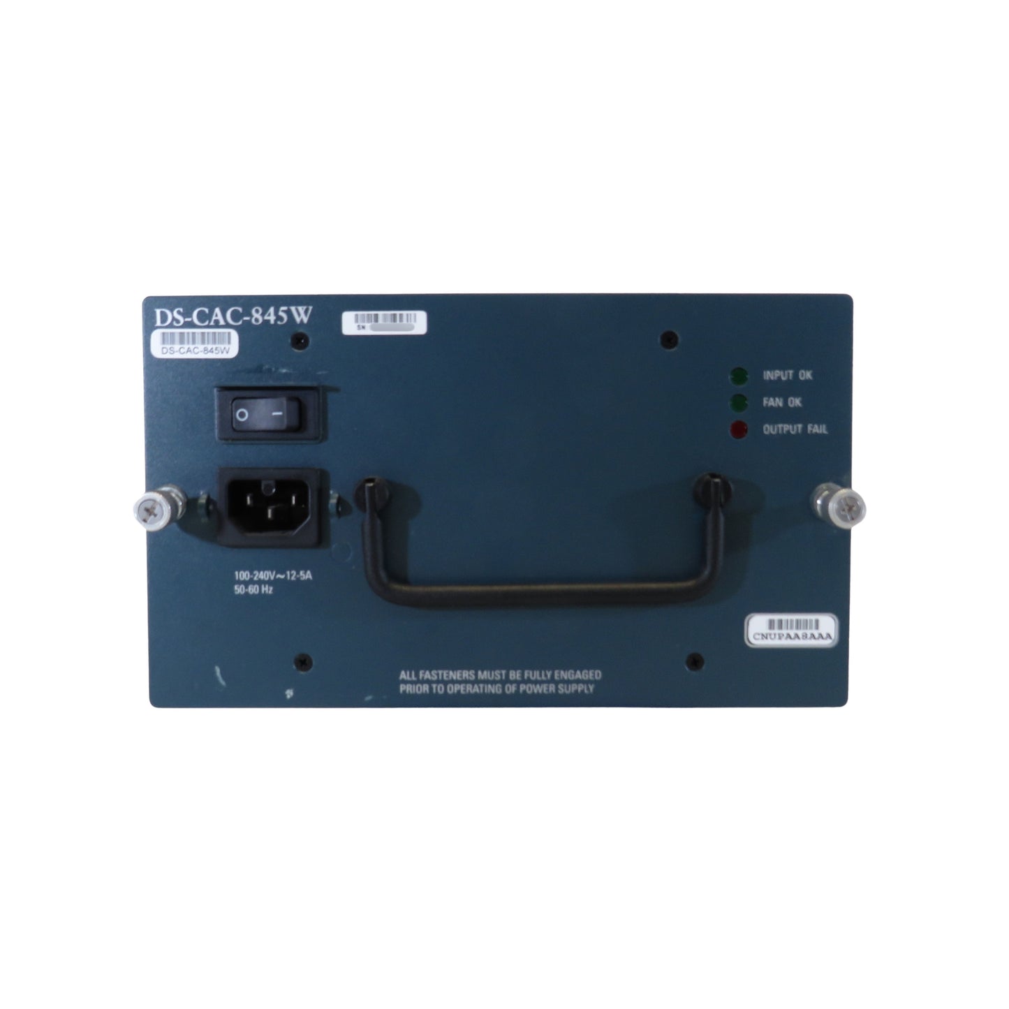 Cisco DS-CAC-845W MDS 9216 845W AC Power Supply (Refurbished)