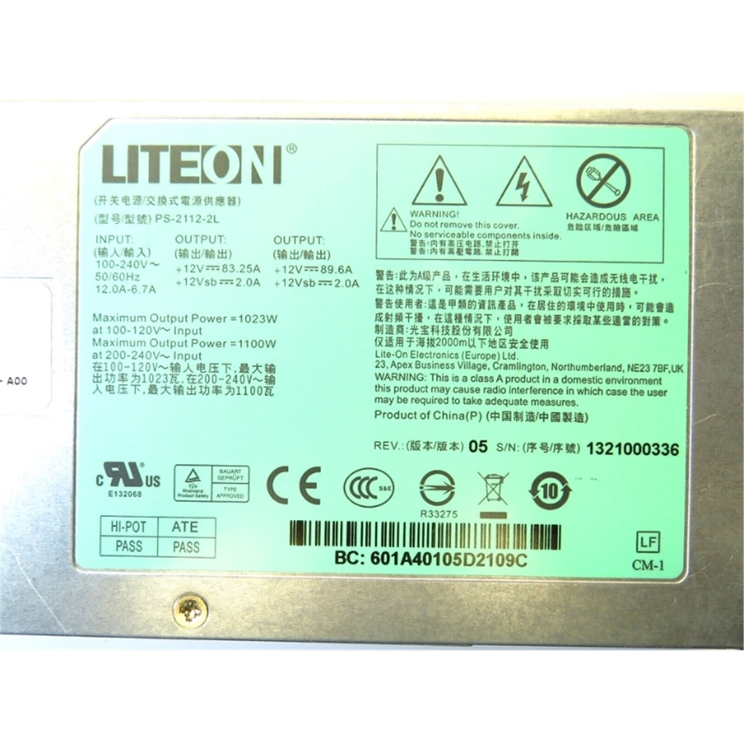 Dell 3MMJ3 1100W Proprietary Power Supply (Refurbished)