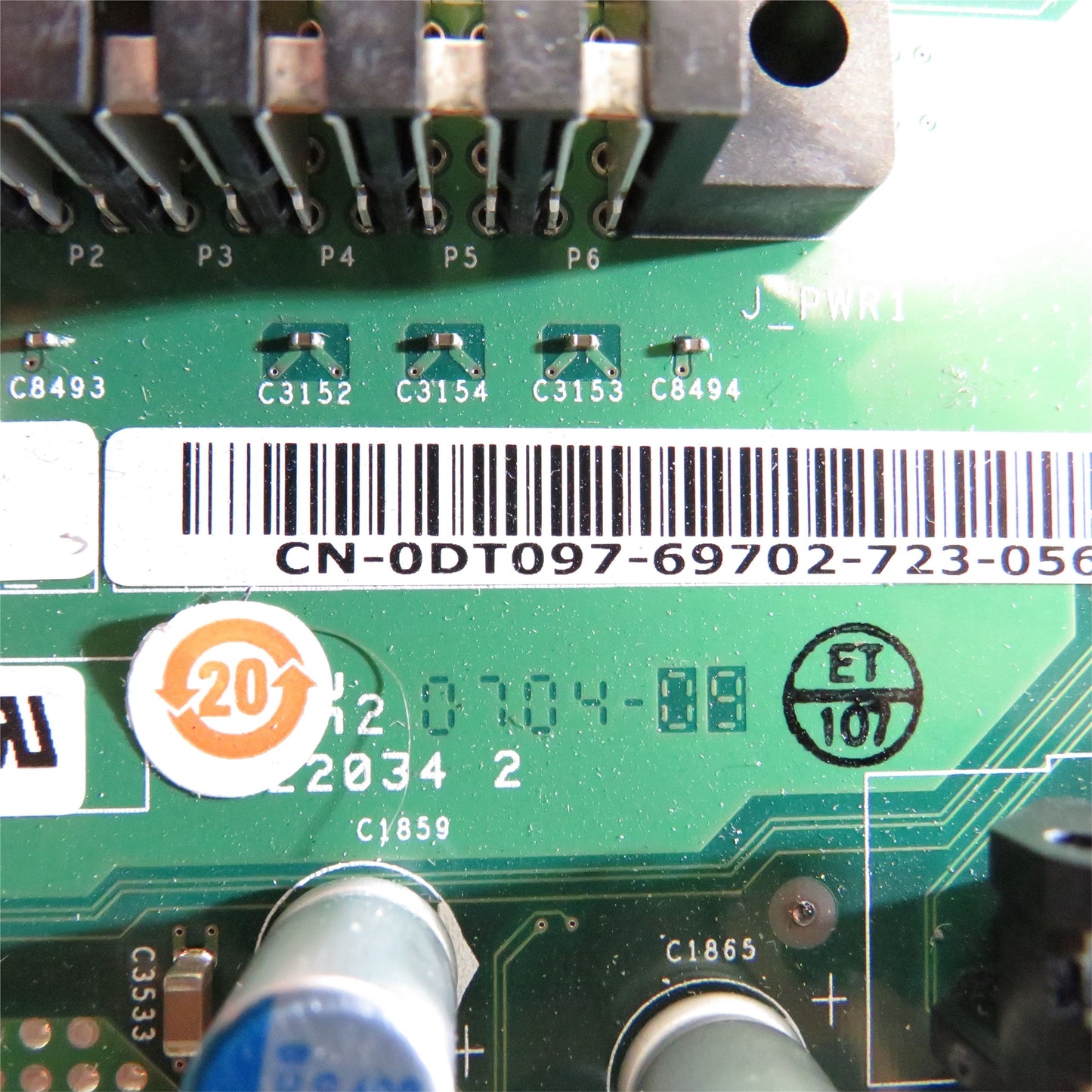 Dell DT097 PowerEdge 1950 System Board (Refurbished)