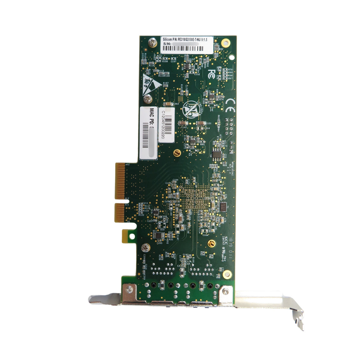 Silicom PE310G2I50E-T-NU X550-T2 Dual Port 10GB PCIe Network Adapter (Refurbished)