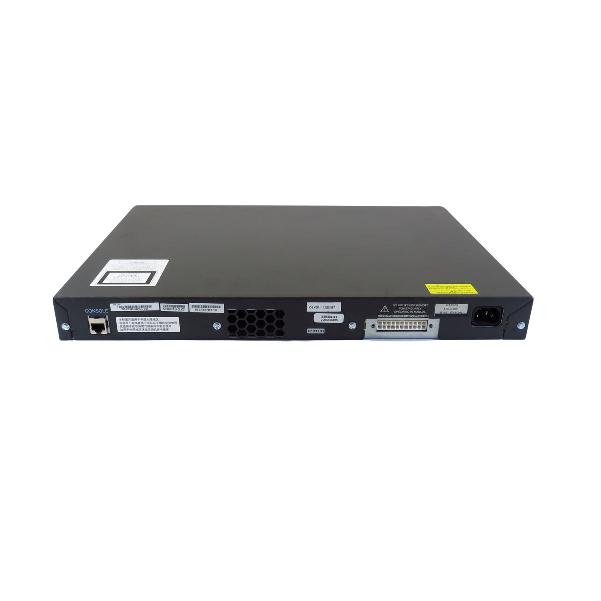 Cisco WS-C2960-24PC-L Catalyst 2960 24 Port 10/100 PoE-24 Switch (Refurbished)