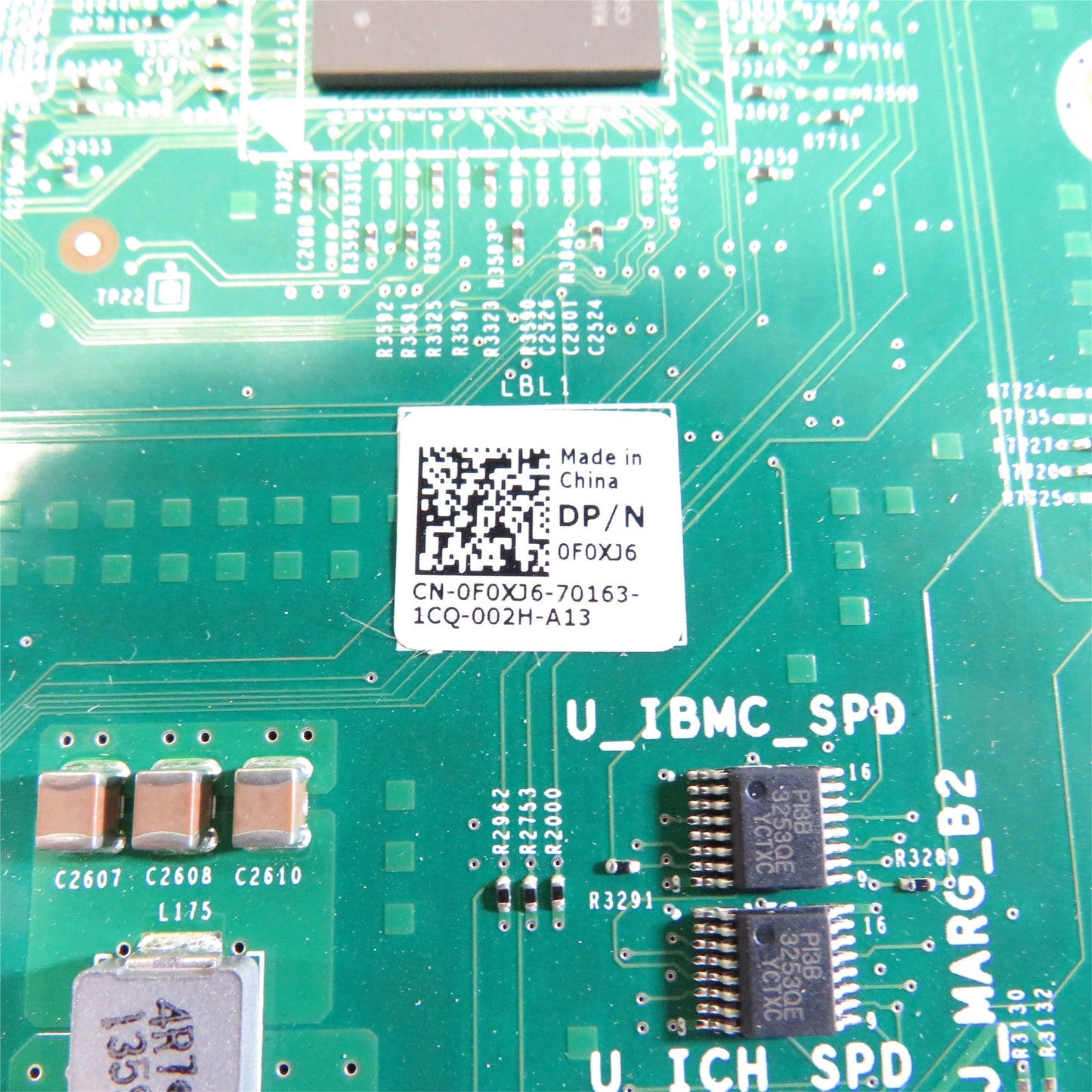 Dell F0XJ6 PowerEdge R610 System Board (Refurbished)