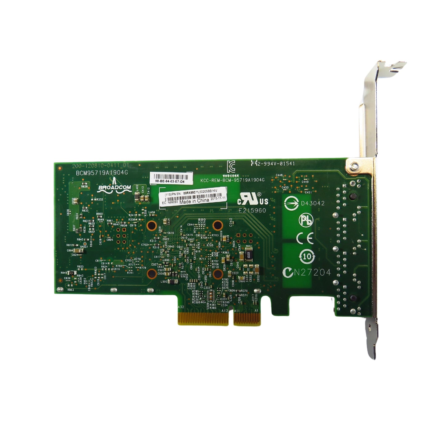 IBM 00RX892 5899 4 Port 1GbE Ethernet Network Card (Refurbished)