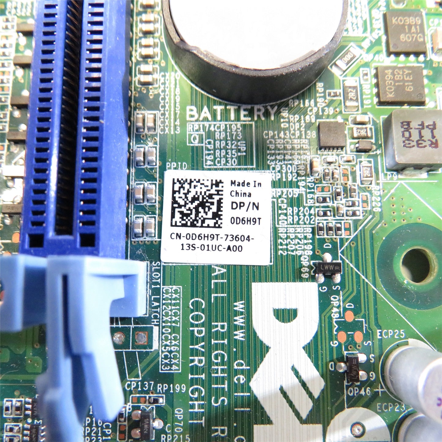 Dell D6H9T Optiplex 990 SFF Motherboard (Refurbished)