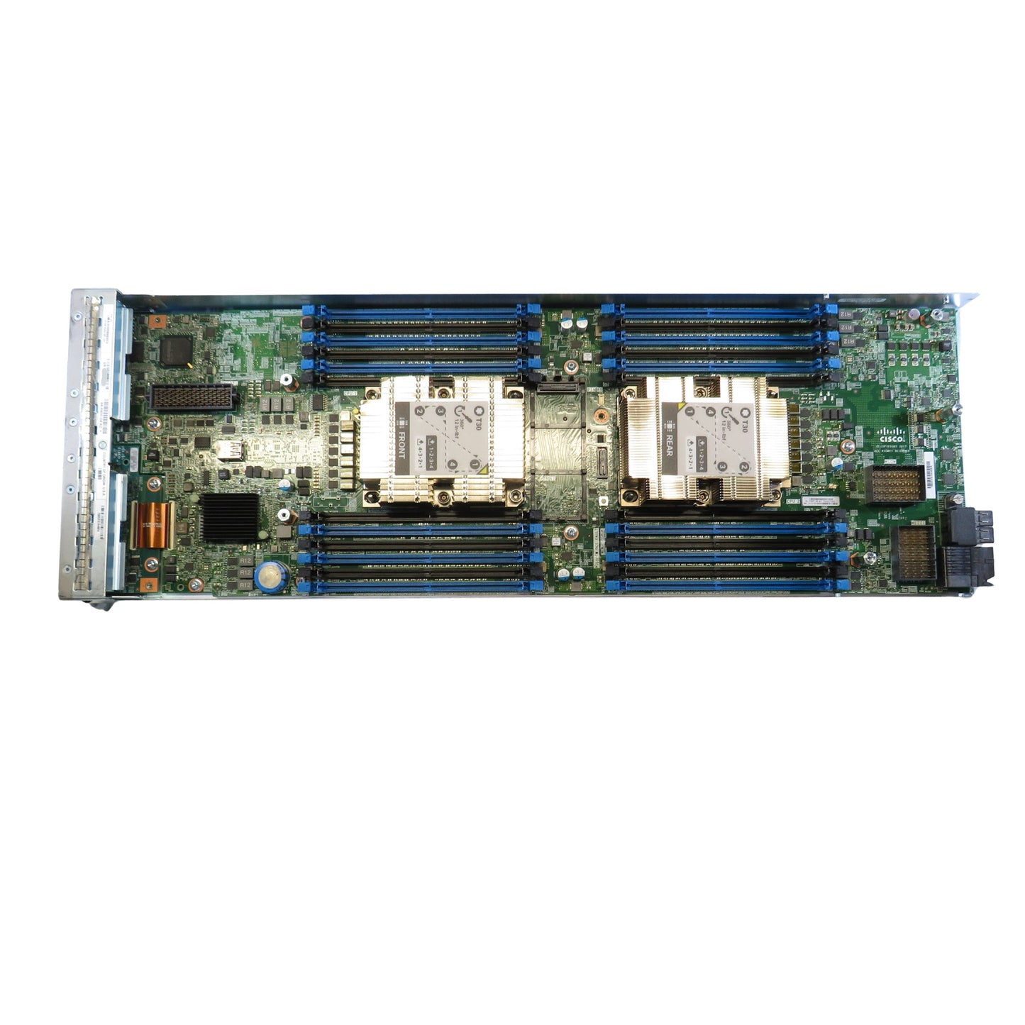 Cisco UCSB-B200-M5 UCS B200 M5 Blade Server w/o CPU, Memory, HDD, mLOM/Mezz (Refurbished)