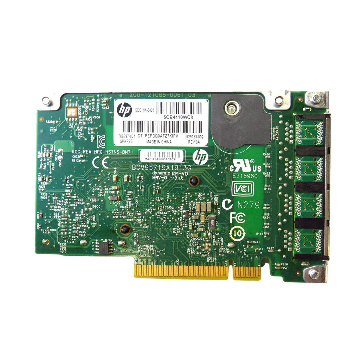 HP 789897-001 331FLR FlexLOM 1GB 4 Port Ethernet Adapter Card (Refurbished)