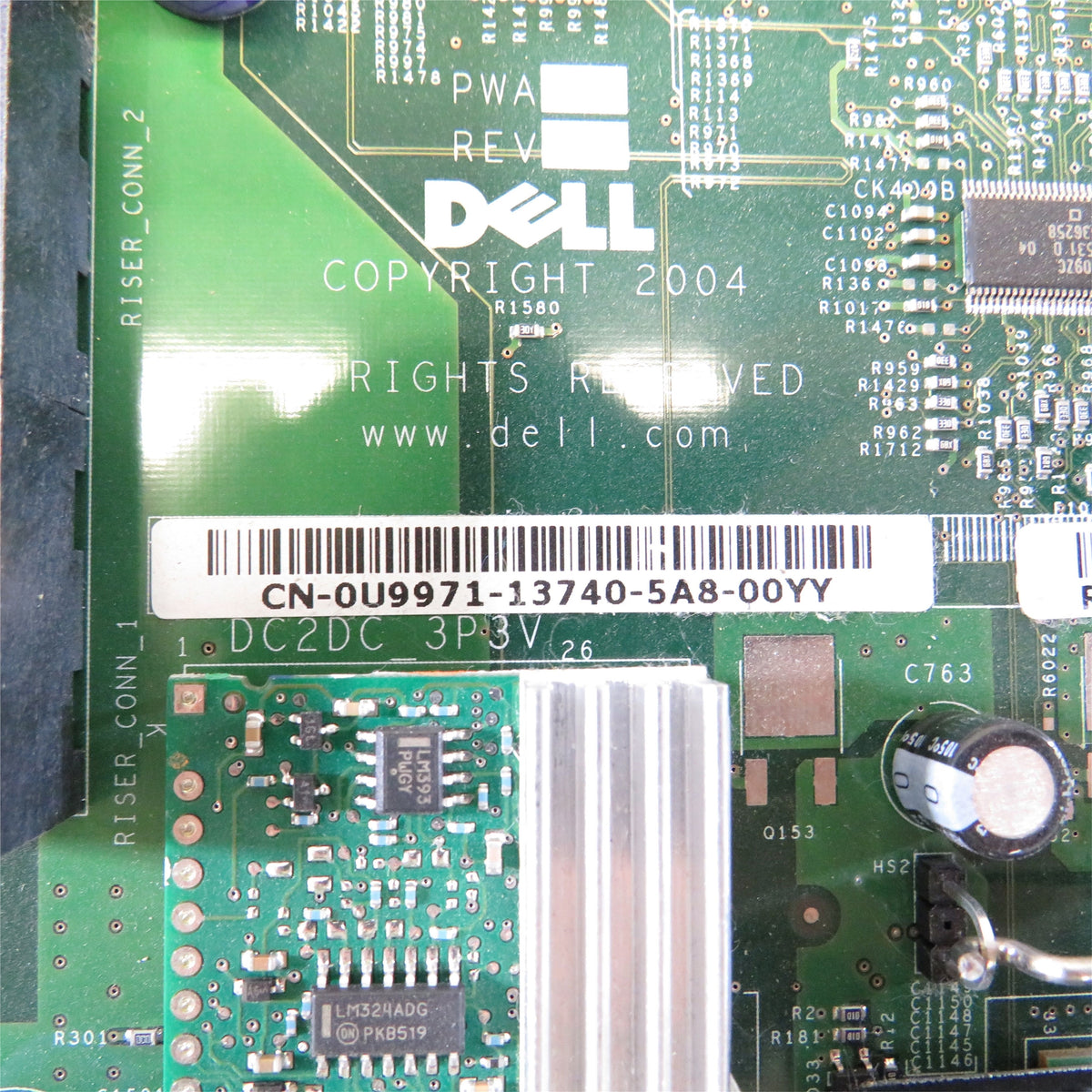 Dell U9971 PowerEdge 1850 System Board (Refurbished)
