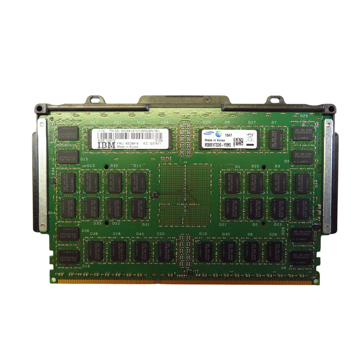 Samsung M396B1K73CH0-YF8M3 8GB 1Gx72 DDR3 CDIMM Server Memory (Refurbished)