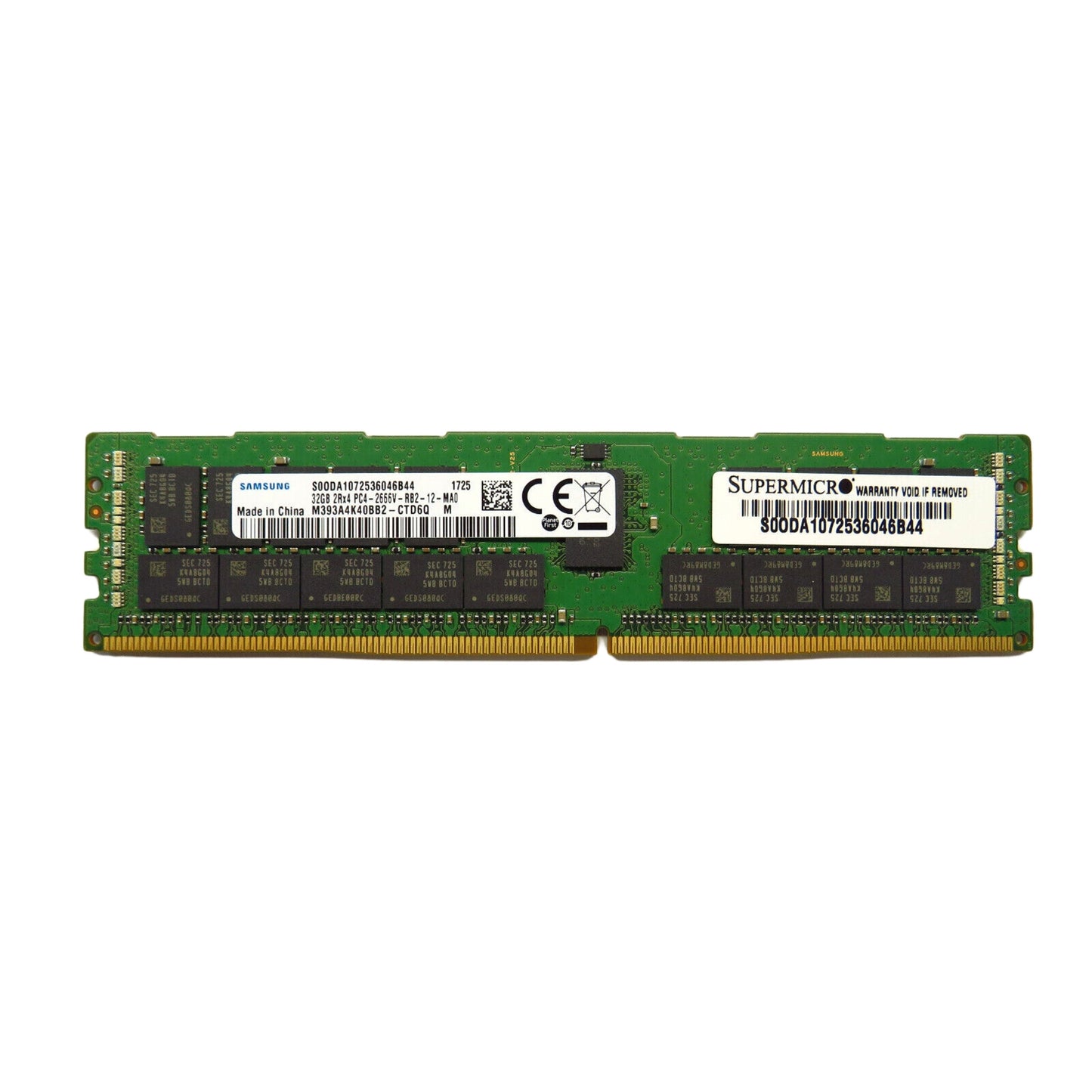 IBM 01EM739 MEM-DR432L-SL02-ER26 32GB DDR4 2666MHz LRDIMM Server Memory (Refurbished)