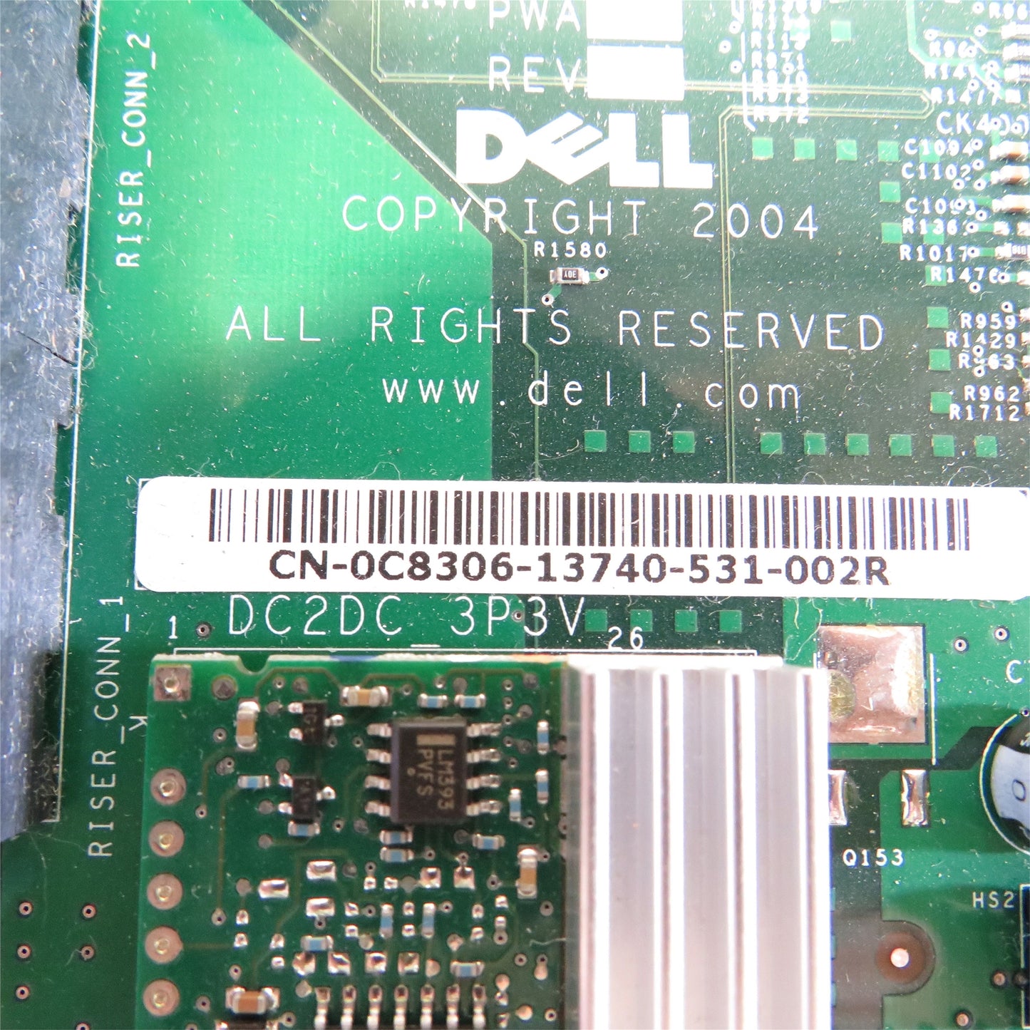 Dell C8306 PowerEdge 2800 2850 System Board (Refurbished)