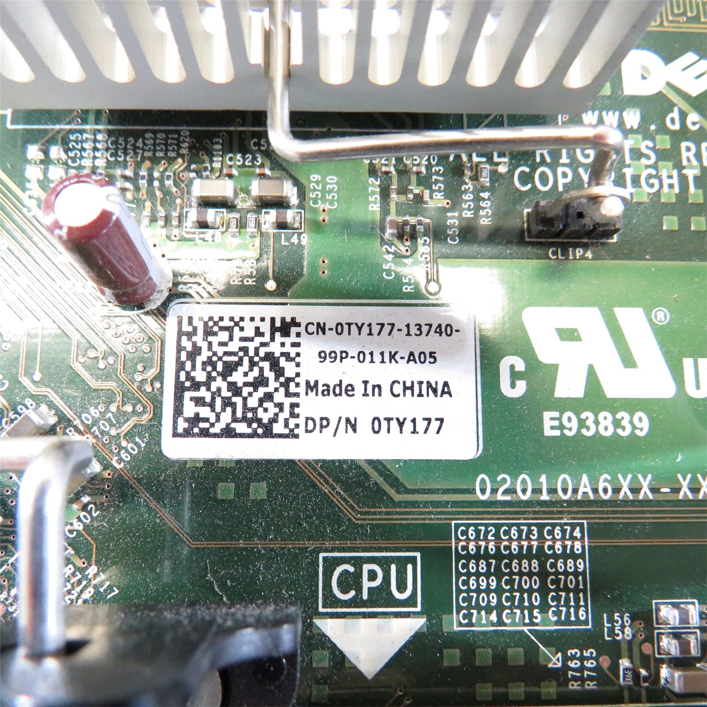 Dell TY177 PowerEdge T300 System Board (Refurbished)