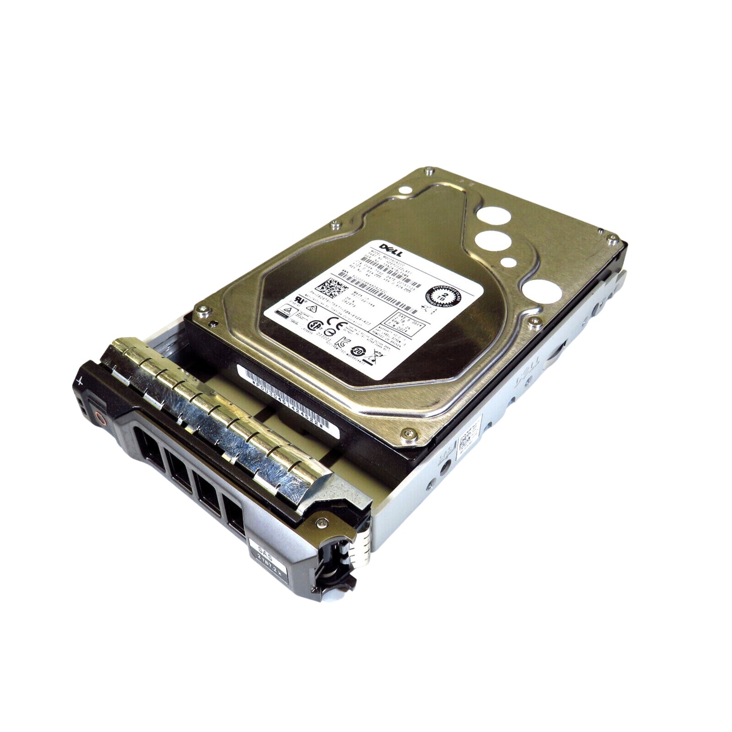 Dell 829T8 3.5" 2TB 7200RPM SAS 6Gb/s Hard Disk Drive (HDD), Silver (Refurbished)