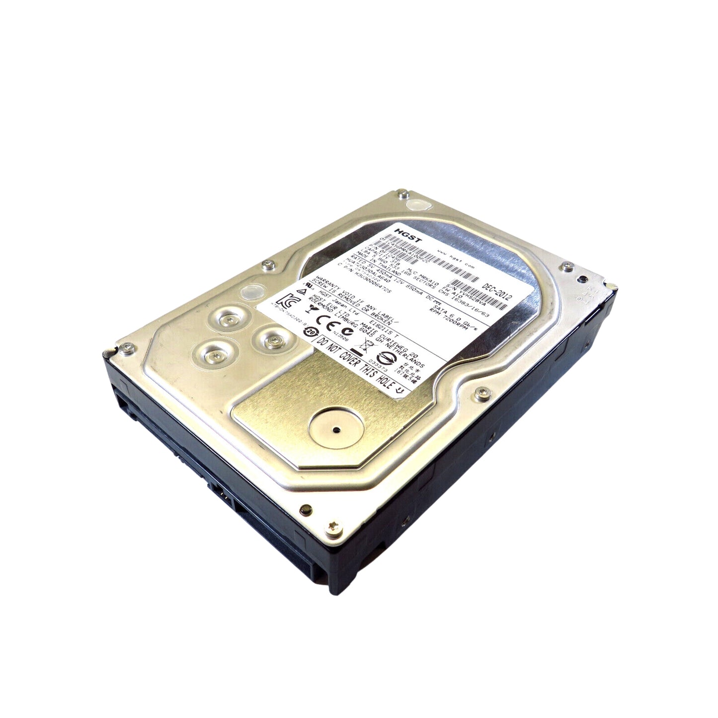 HGST HUA723030ALA640 3.5" 3TB 7200RPM SATA III Hard Disk Drive (HDD), Silver (Refurbished)