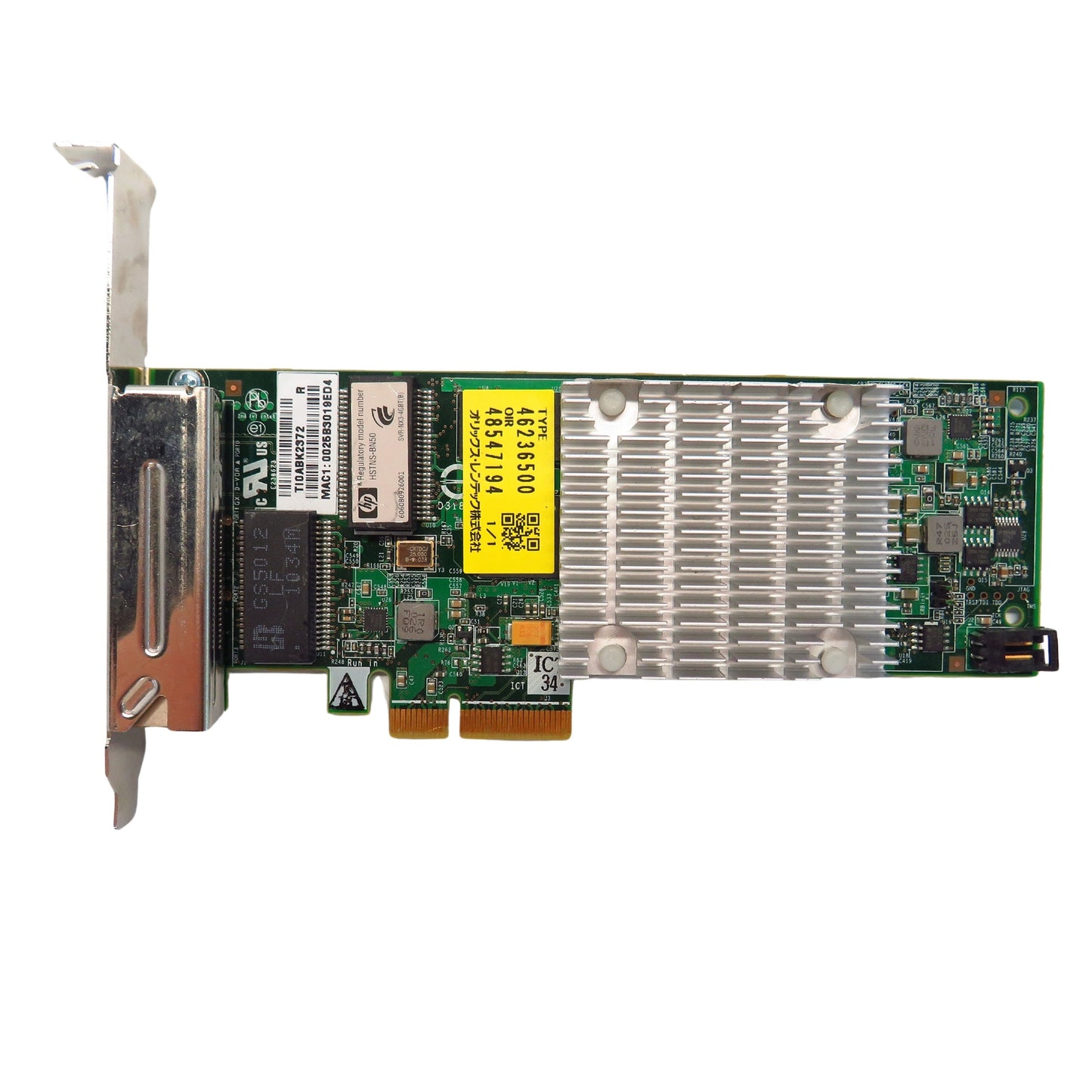 HP 539931-001 491176-001 NC375T PCIe 4 Port Gigabit Network Adapter (Refurbished)