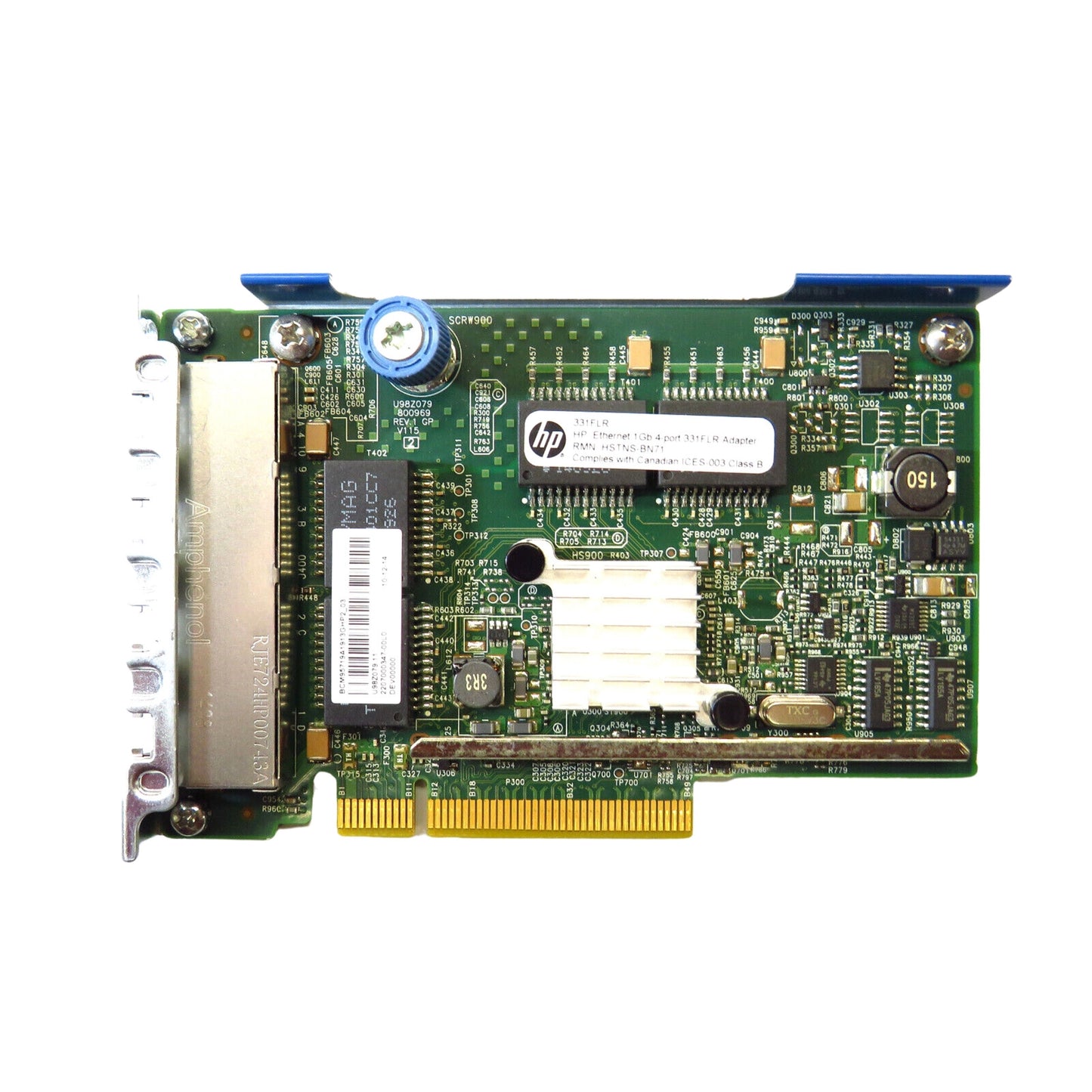 HP 789897-001 331FLR FlexLOM 1GB 4 Port Ethernet Adapter Card (Refurbished)