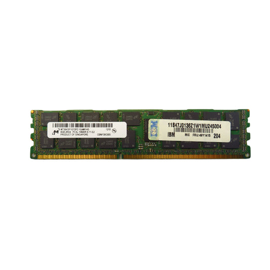 Micron MT36KSF1G72PZ-1G4 8GB 2Rx4 PC3L-10600 1333MHz DDR3 Server Memory (Refurbished)