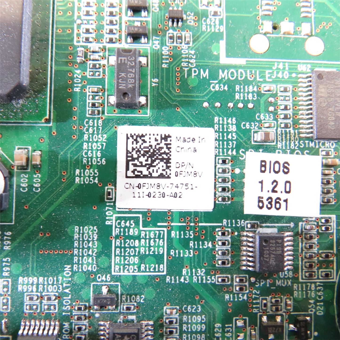 Dell FJM8V PowerEdge R810 Secondary System Board (Refurbished)