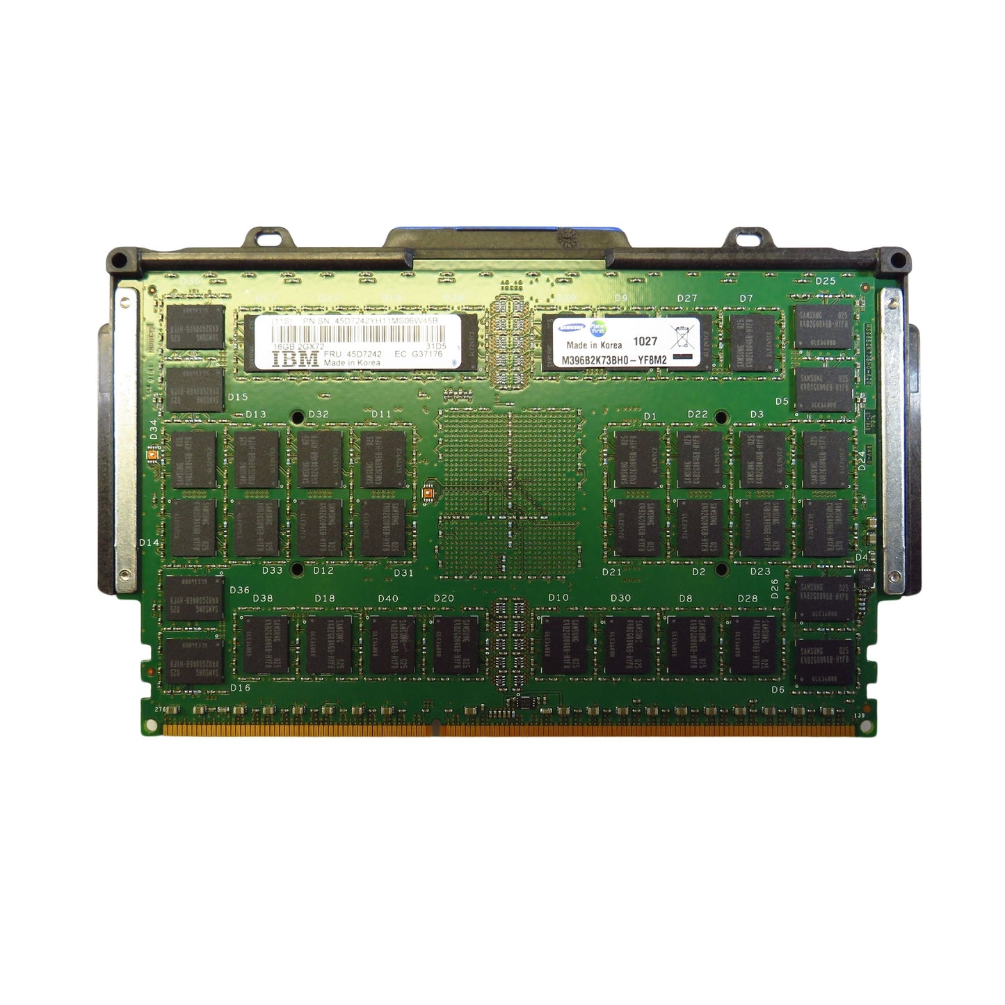 Samsung M396B2K73BH0-YF8M2 16GB 2Gx72 DDR3 CDIMM Server Memory (Refurbished)