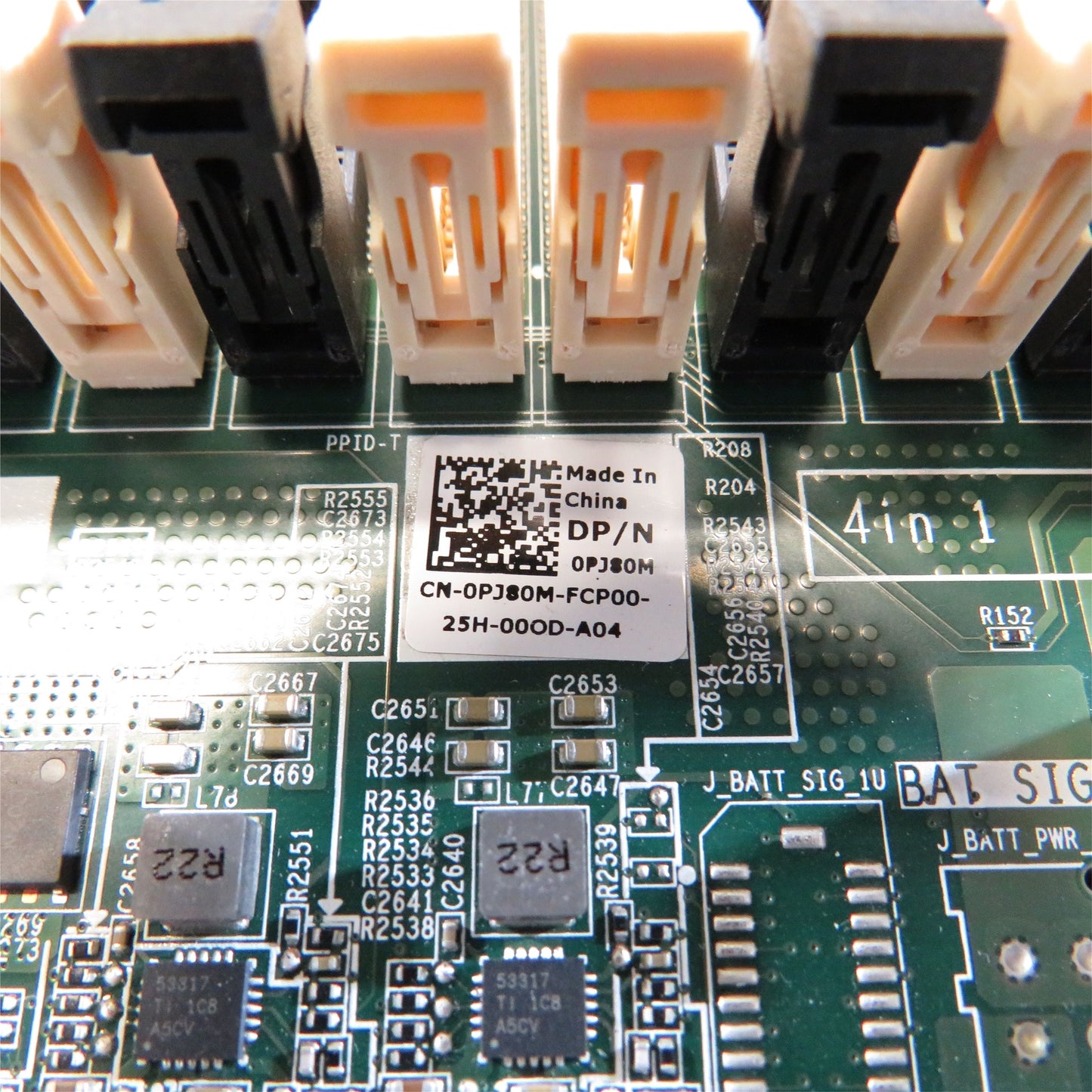 Dell PJ80M PowerEdge R750 System Board (Refurbished)