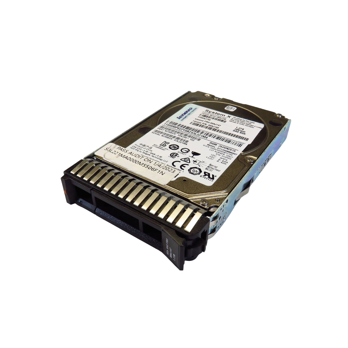 IBM 00AJ147 00AJ146 1.2TB 10K RPM 2.5" SAS 6Gbps HDD Hard Drive (Refurbished)