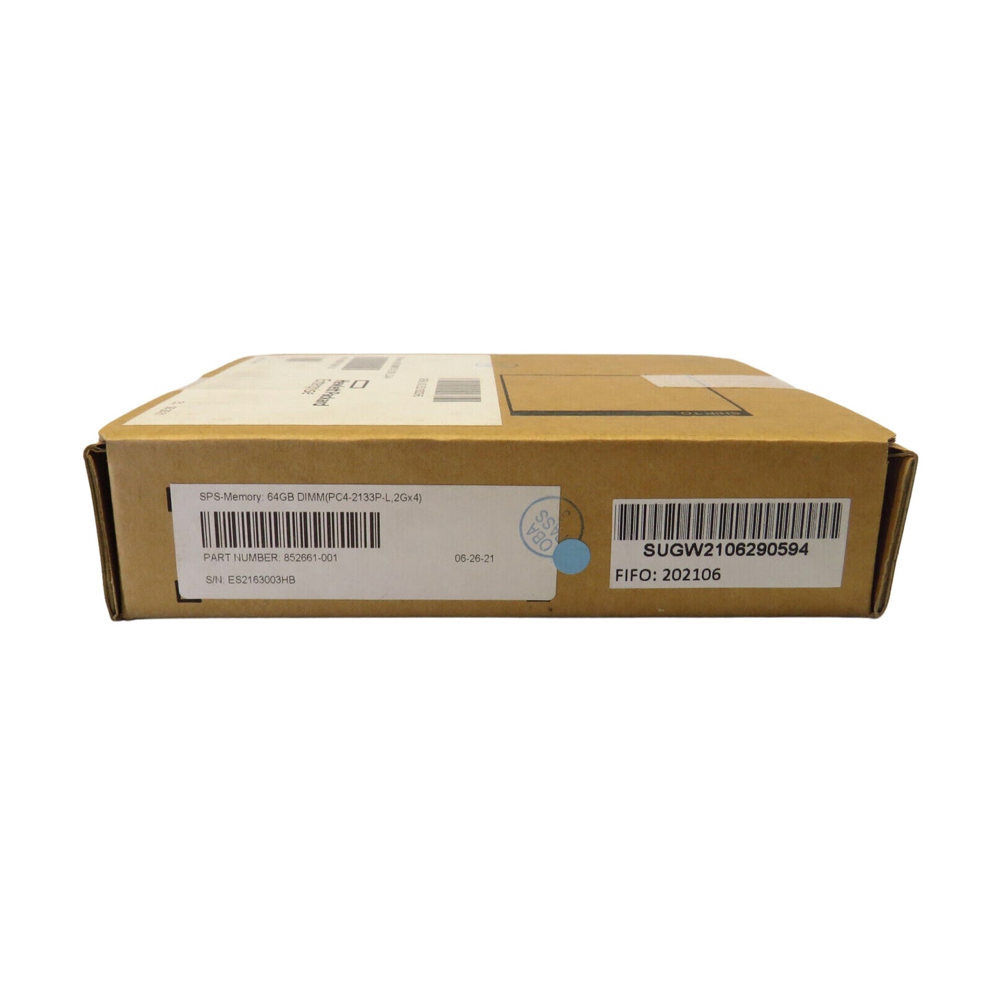 HP 852661-001 64GB 4DRx4 PC4-2133P DDR4 LRDIMM Server Memory