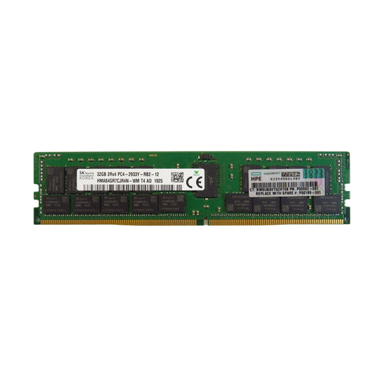 HPE P06189-001 P03052-091 32GB 2Rx4 PC4-23400 2933MHz DDR4 RDIMM Server Memory (Refurbished)