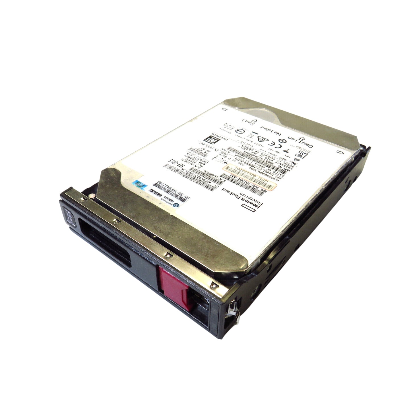 HP 805344-001 3.5" 8TB 7200RPM SAS 12Gb/s Hard Disk Drive (HDD), Silver (Refurbished)