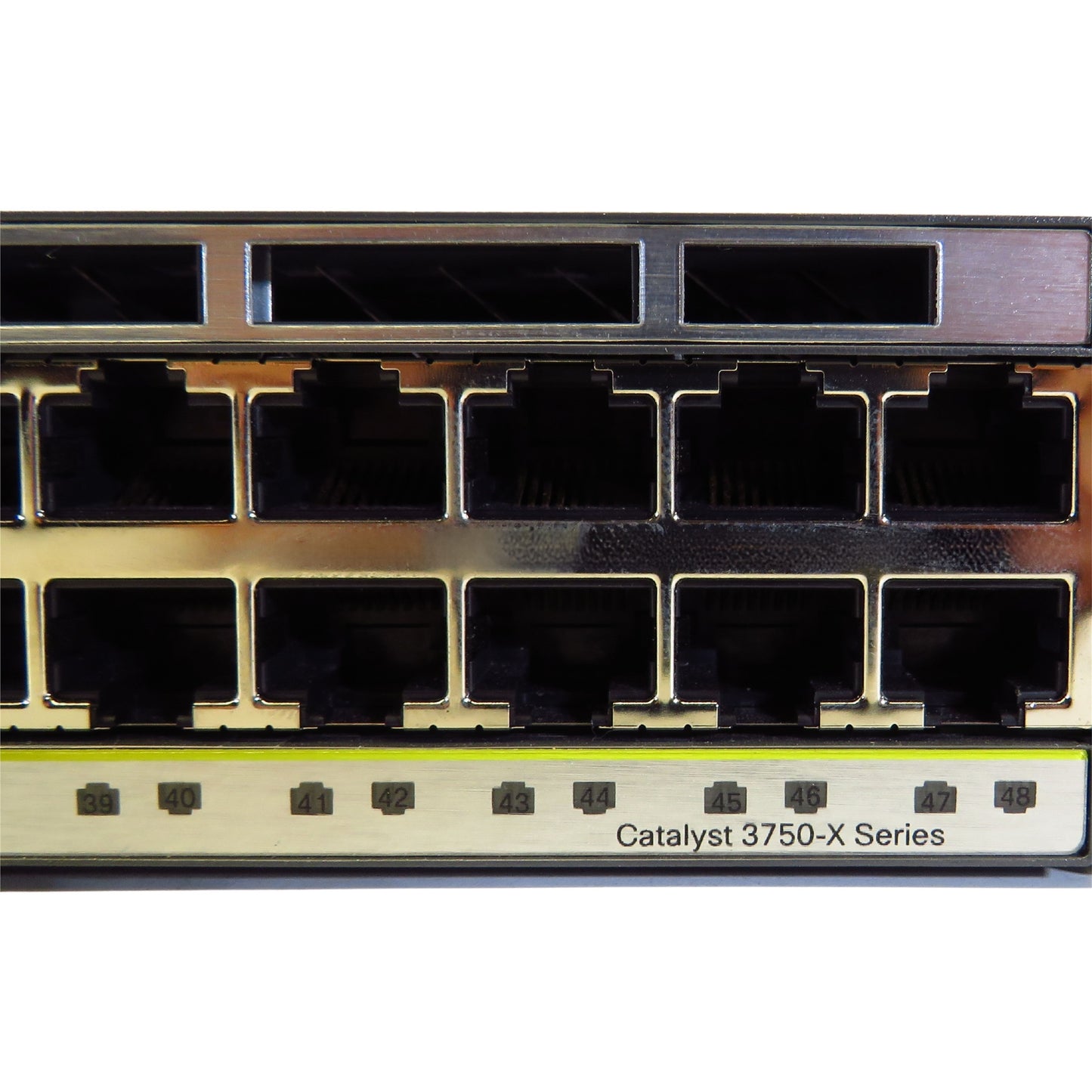 Cisco WS-C3750X-48T-S 48 Port Gigabit Ethernet 1U Switch w/ 350WAC (Refurbished)