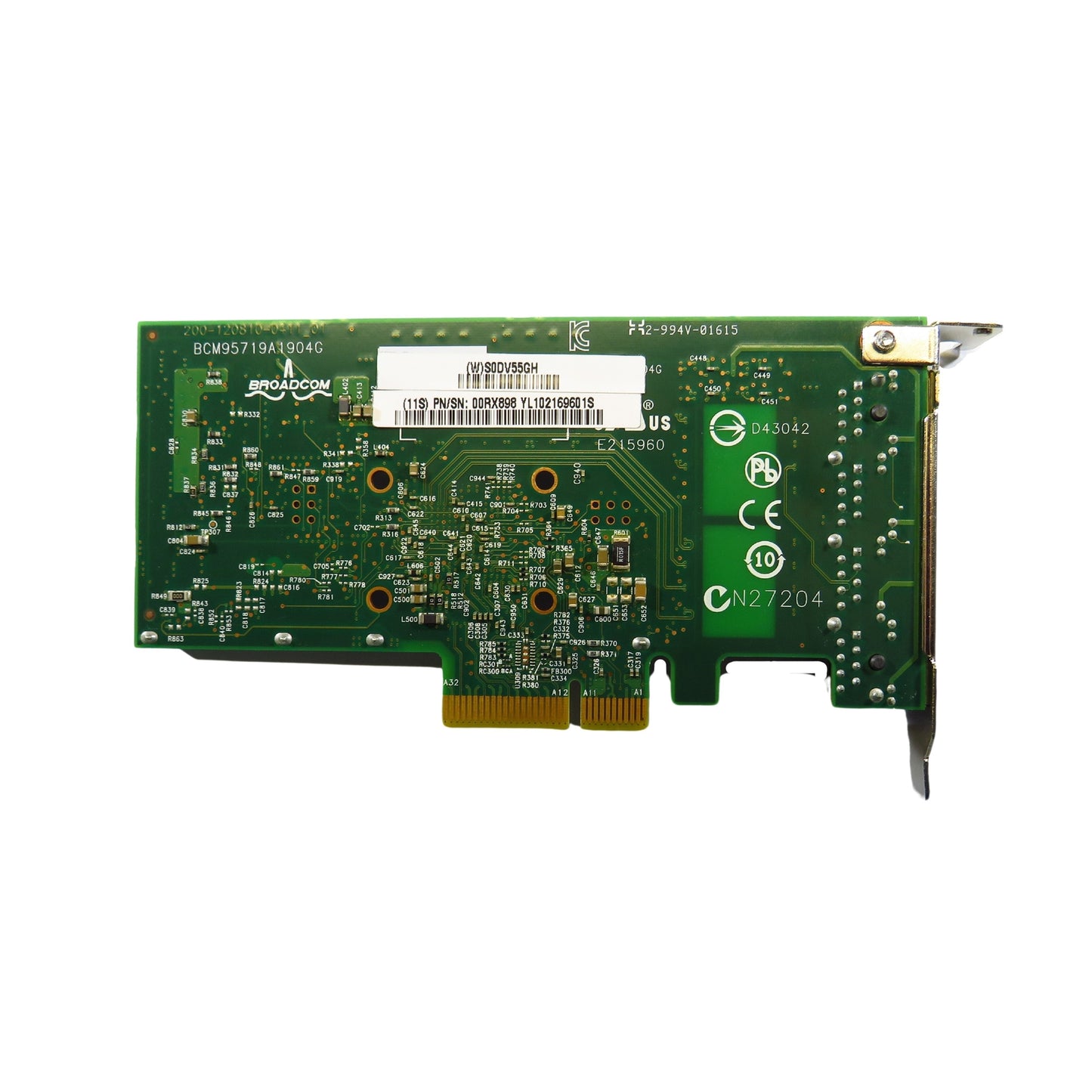 IBM 00RX898 5260 4 Port 1GbE Ethernet PCIe Network Card (Refurbished)