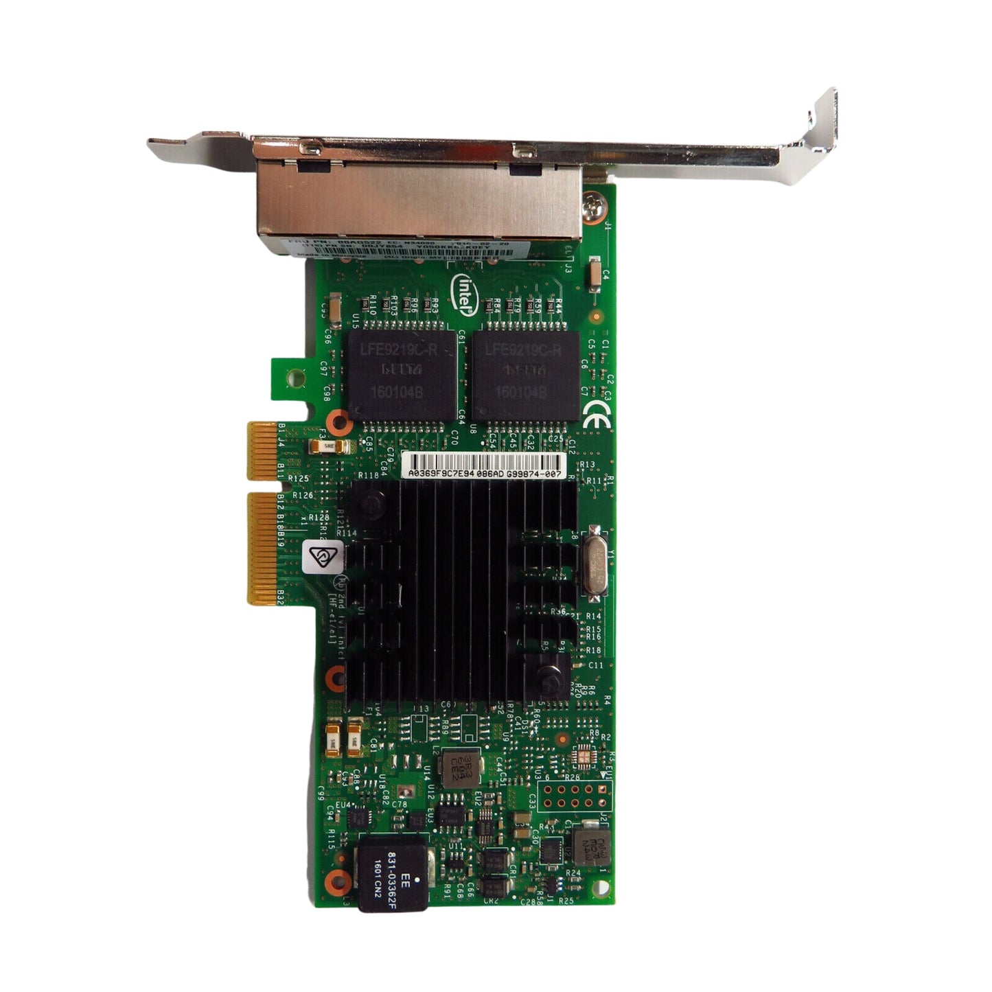 Lenovo 00AG522 Intel I350-T4 4 Port 1GbE BASE-T PCIe Adapter Card (Refurbished)
