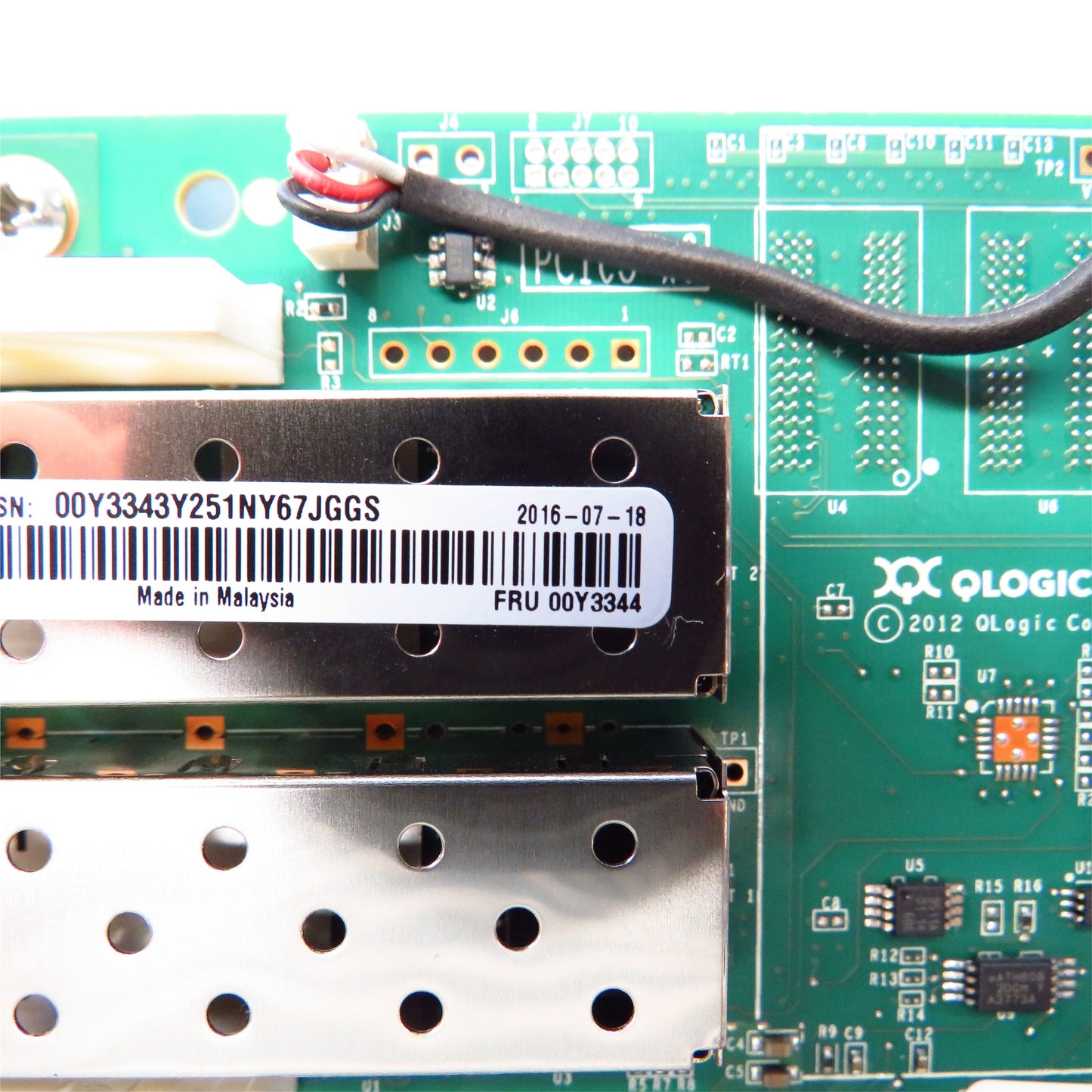 Lenovo 00Y3344 QLE2662 2 Port 16Gbps FC HBA Host Bust Adapter (Refurbished)
