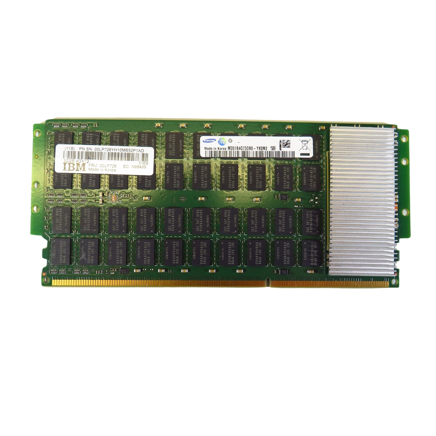 IBM 00LP726 31E9 32GB 4Gx72 DDR3 CDIMM Server Memory (Refurbished)