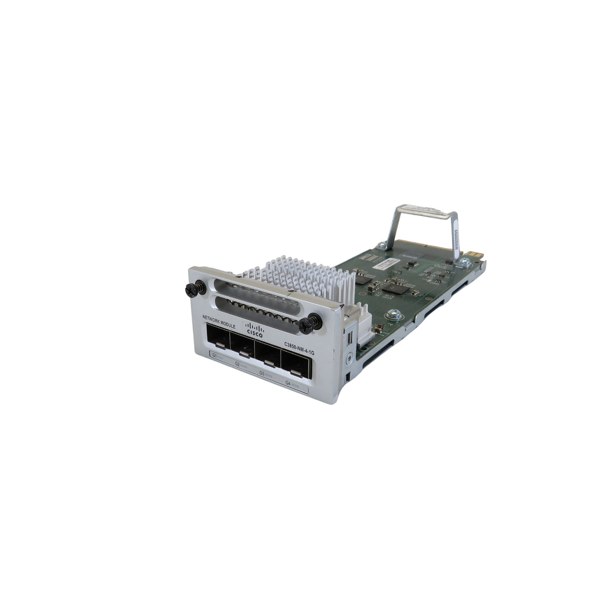Cisco C3850-NM-4-1G 4 Port Gigabit Ethernet Network Module (Refurbished)