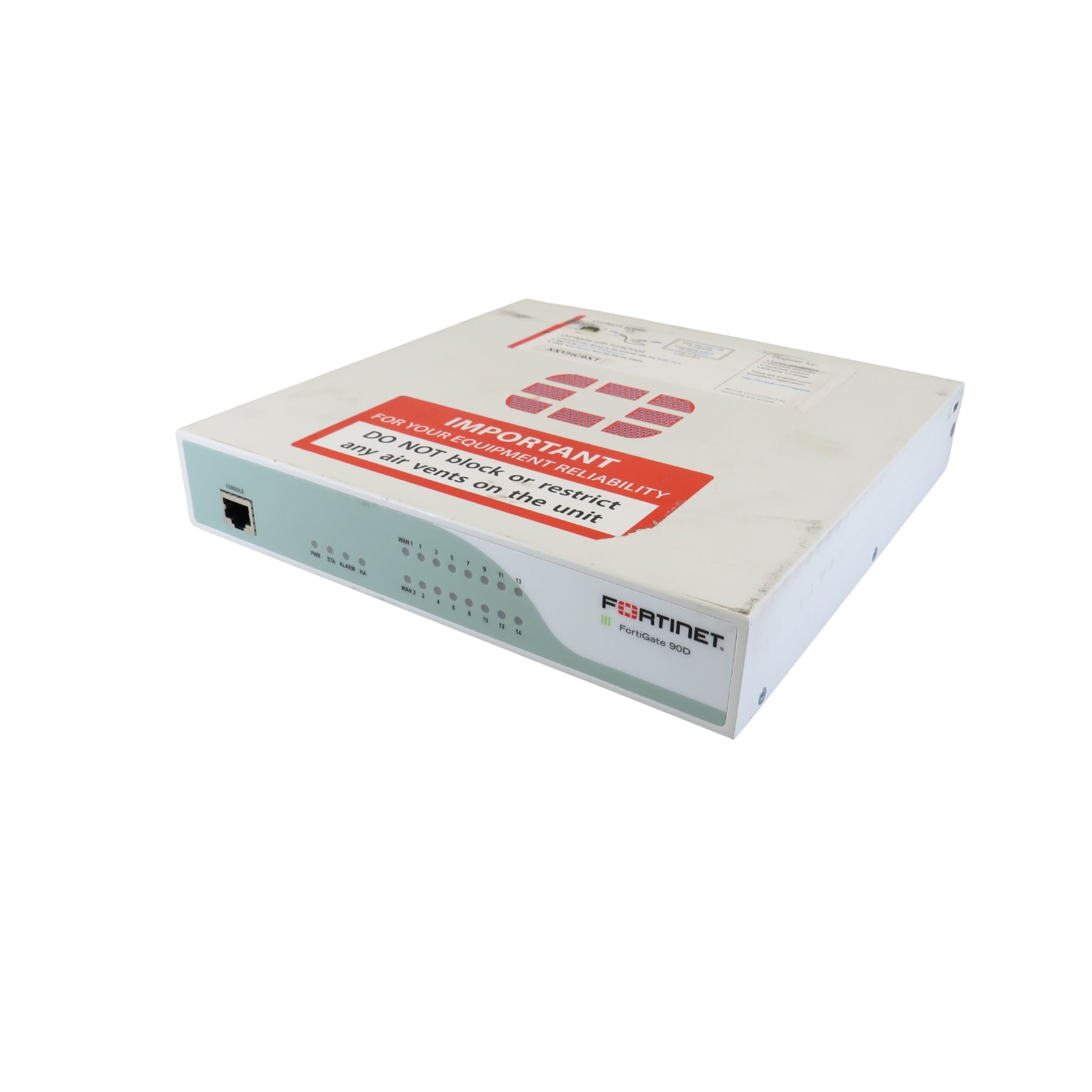 Fortinet FG-90D FortiGate-90D Gigabit Firewall Security Appliance (Ref ...