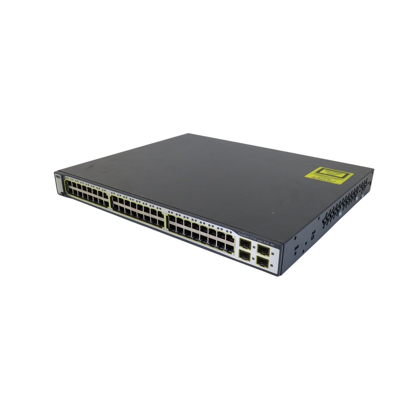 Cisco WS-C3750-48PS-S 3750 48 Port 10/100 PoE + 4 SFP Switch (Refurbished)