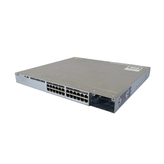 Cisco WS-C3850-24P-L 3850 24 Port 10/100/1000 PoE+ Single 715WAC PSU (Refurbished)