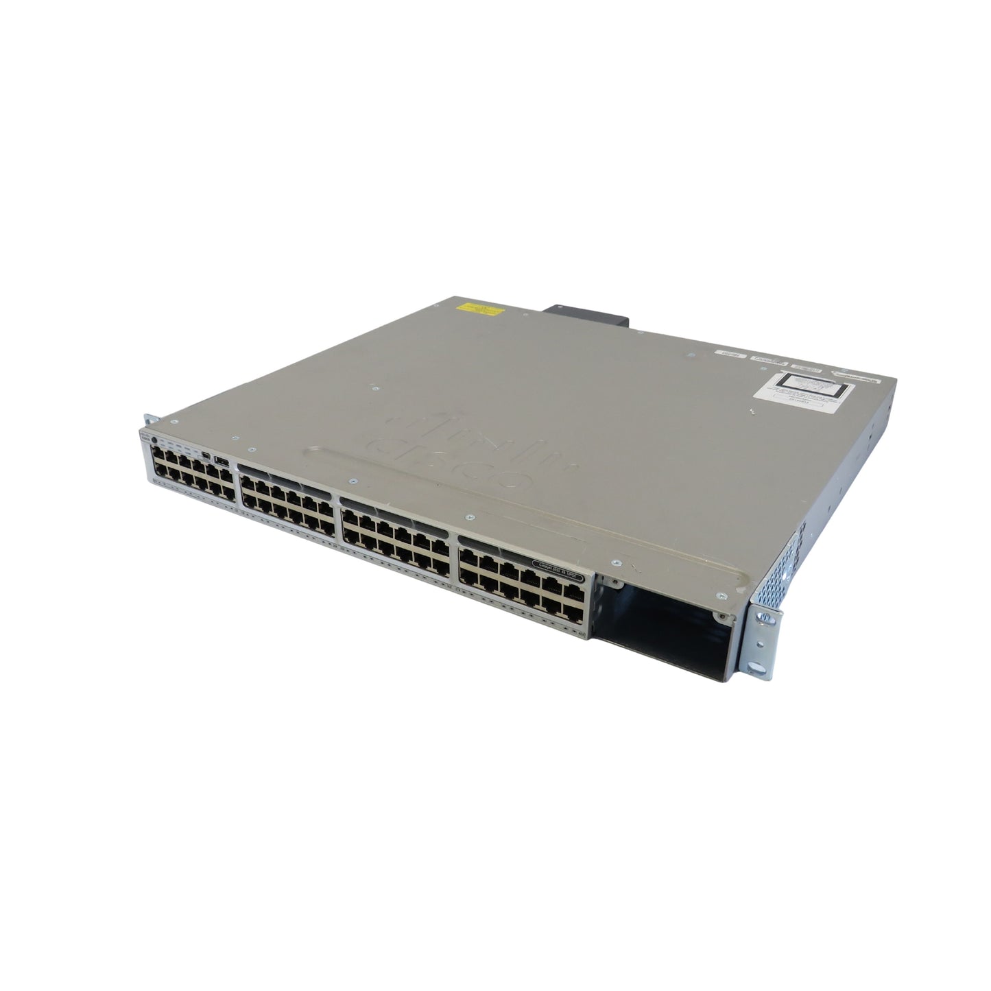 Cisco WS-C3850-48U-S IPB 48 Port 10/100/1000 Ethernet UPOE w/ 1100WAC (Refurbished)