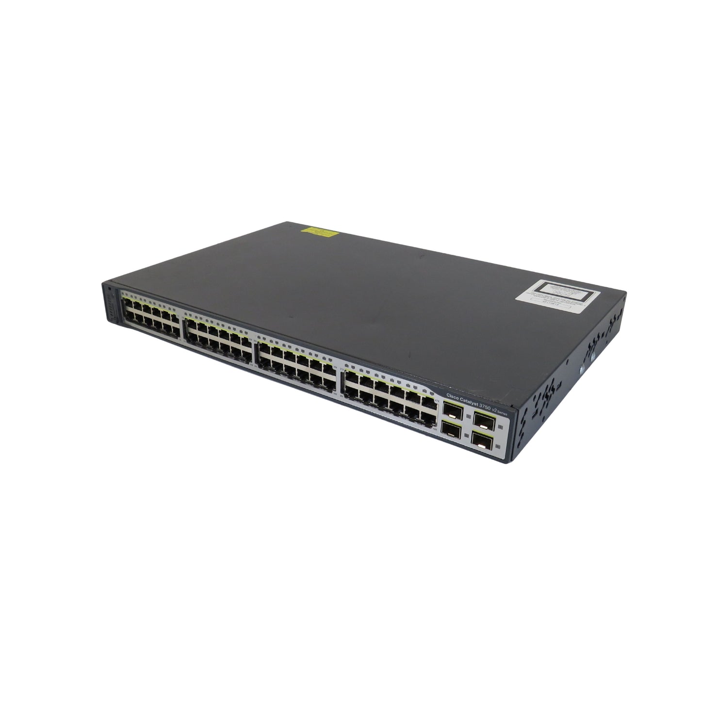 Cisco WS-C3750V2-48TS-S Catalyst 3750V2 48 10/100 + 4 SFP Switch (Refurbished)