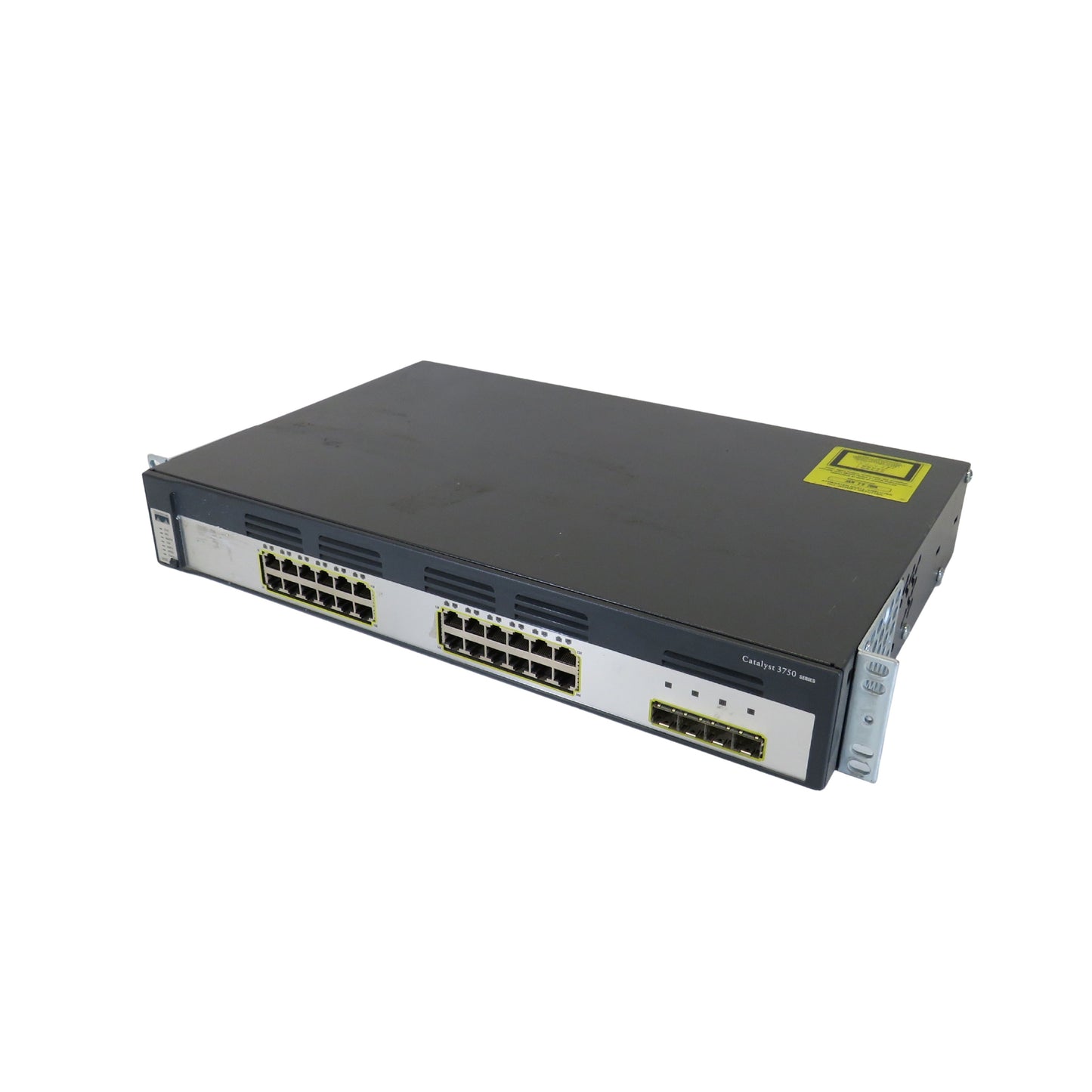 Cisco WS-C3750G-24TS-S Catalyst 3750 24 Port 10/100/1000 + 4 SFP Switch (Refurbished)