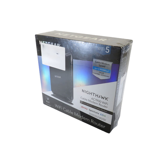 Netgear C7000-100NAS Nighthawk AC1900 WiFi 5 Gigabit Cable Modem Router