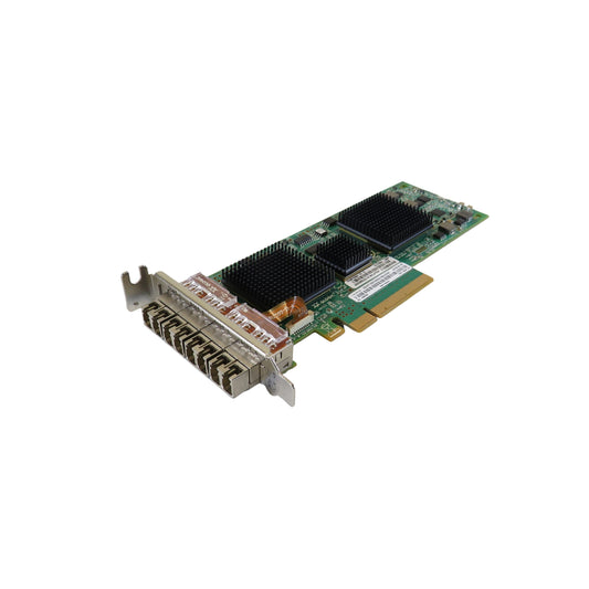 IBM 00WT107 QLE2564L PCIE2 8GB 4 Port Fiber Channel Card (Refurbished)