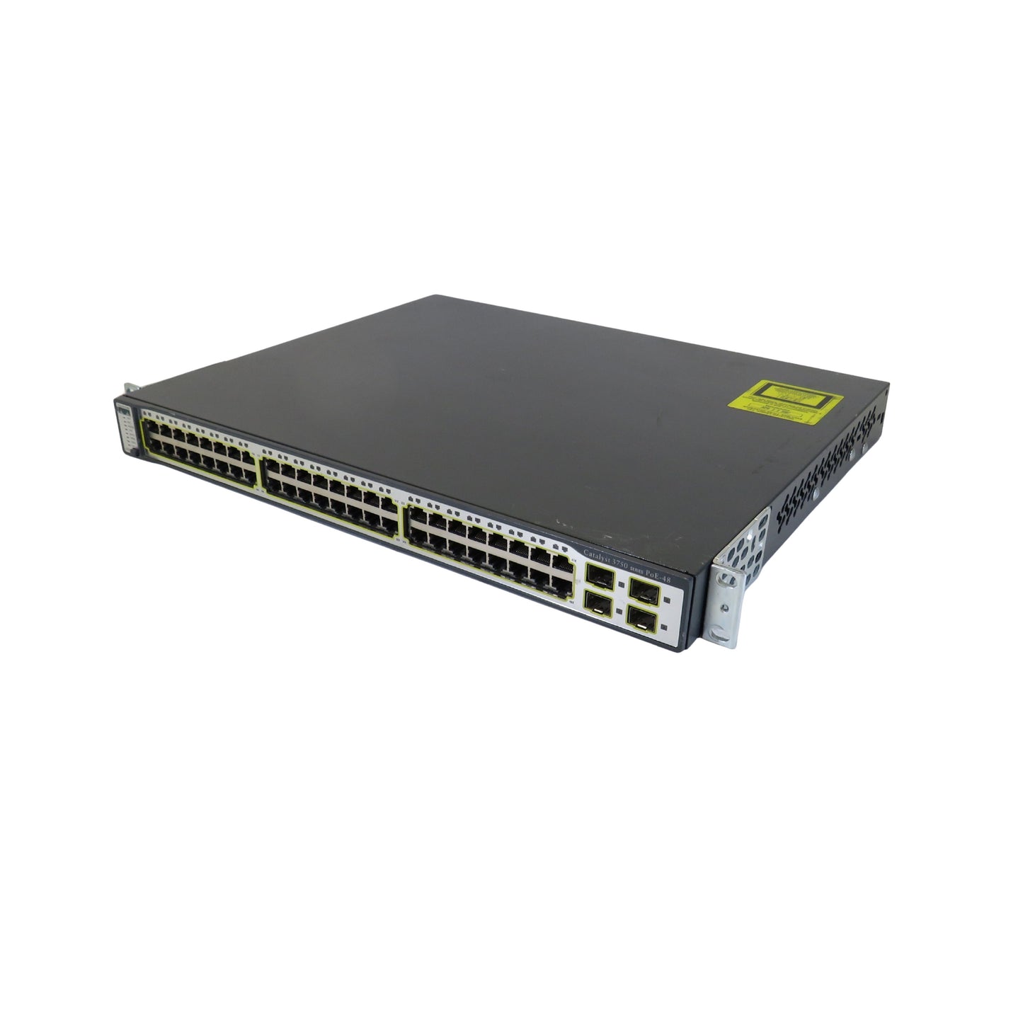 Cisco WS-C3750-48PS-E Catalyst 3750 48 Port 10/100 PoE + 4 SFP Switch (Refurbished)
