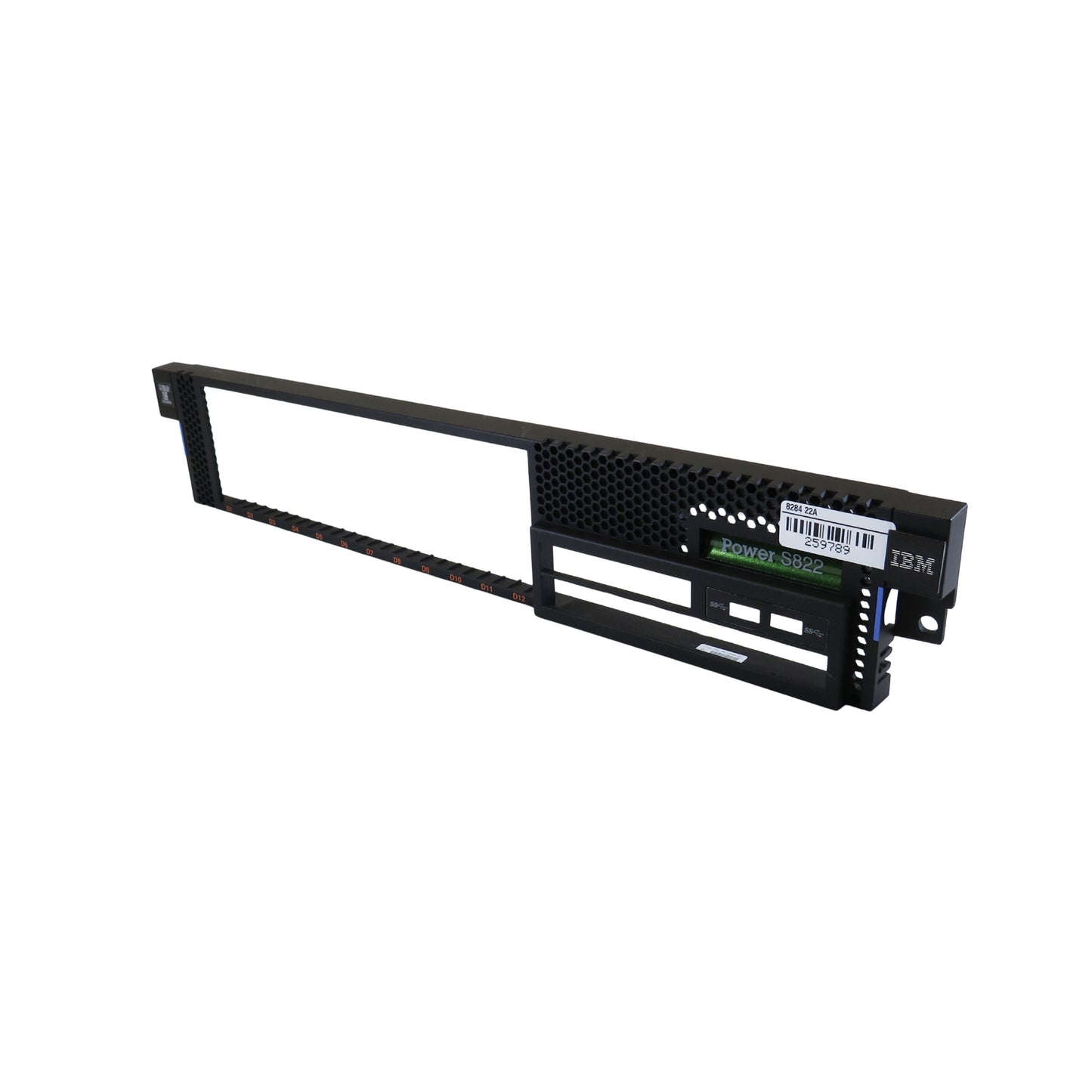 IBM 00FV716 Power8 S822 Front Bezel (Refurbished)