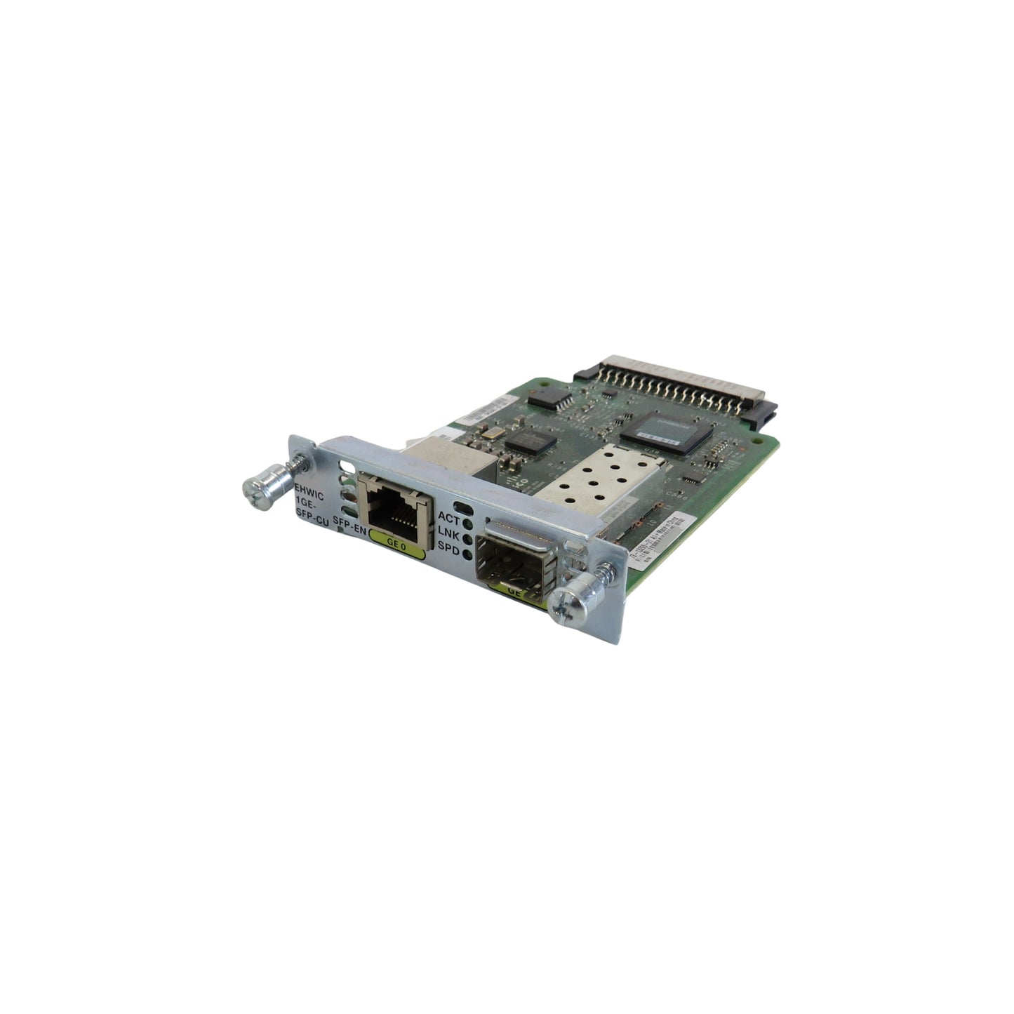 Cisco EHWIC-1GE-SFP-CU Enhanced HWIC, Dual Mode 1 Port SFP/Copper (Refurbished)