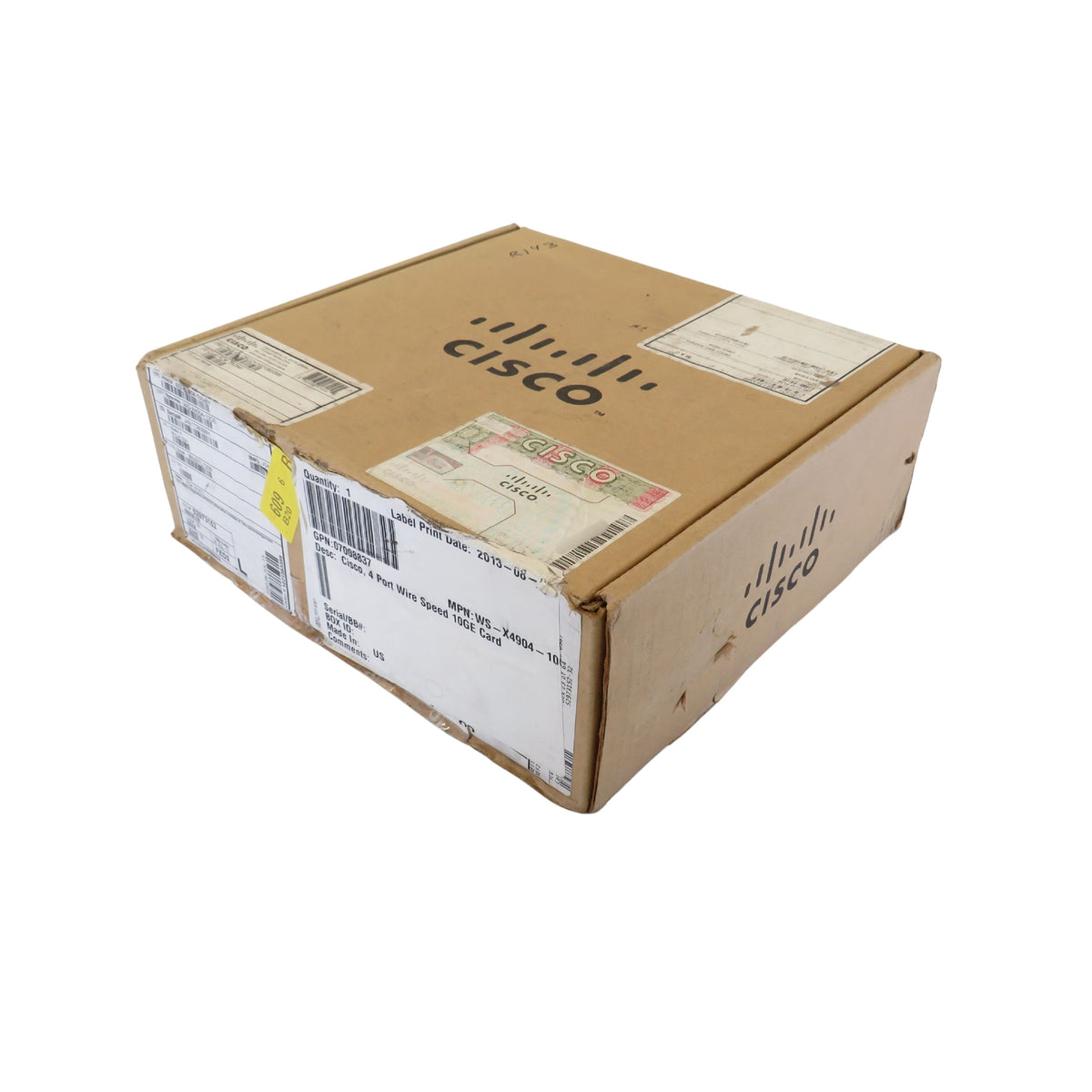 Cisco WS-X4904-10GE Catalyst 4900M 4 Port X2 10GE Card (New Open Box)
