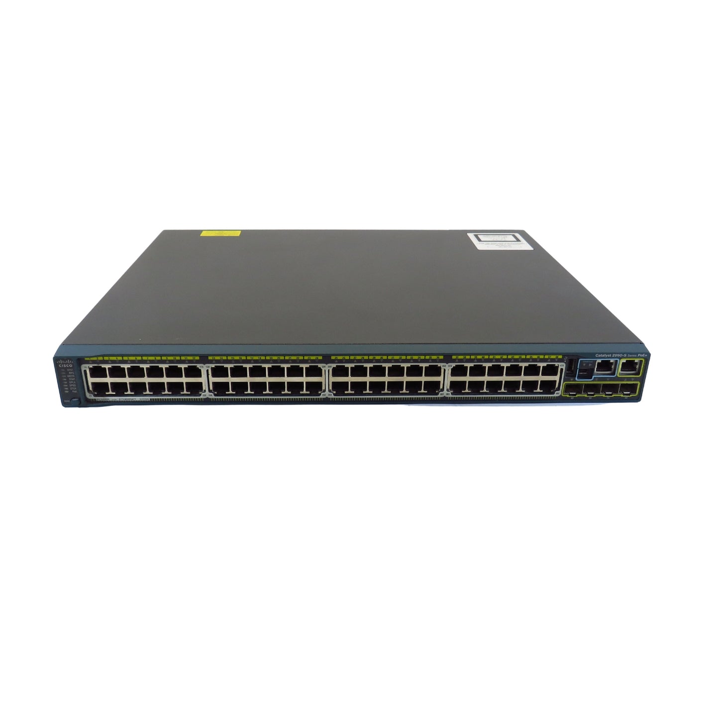 Cisco WS-C2960S-48LPS-L Catalyst 2960-S PoE+ 48 Port 10/100/1000 Switch (Refurbished)