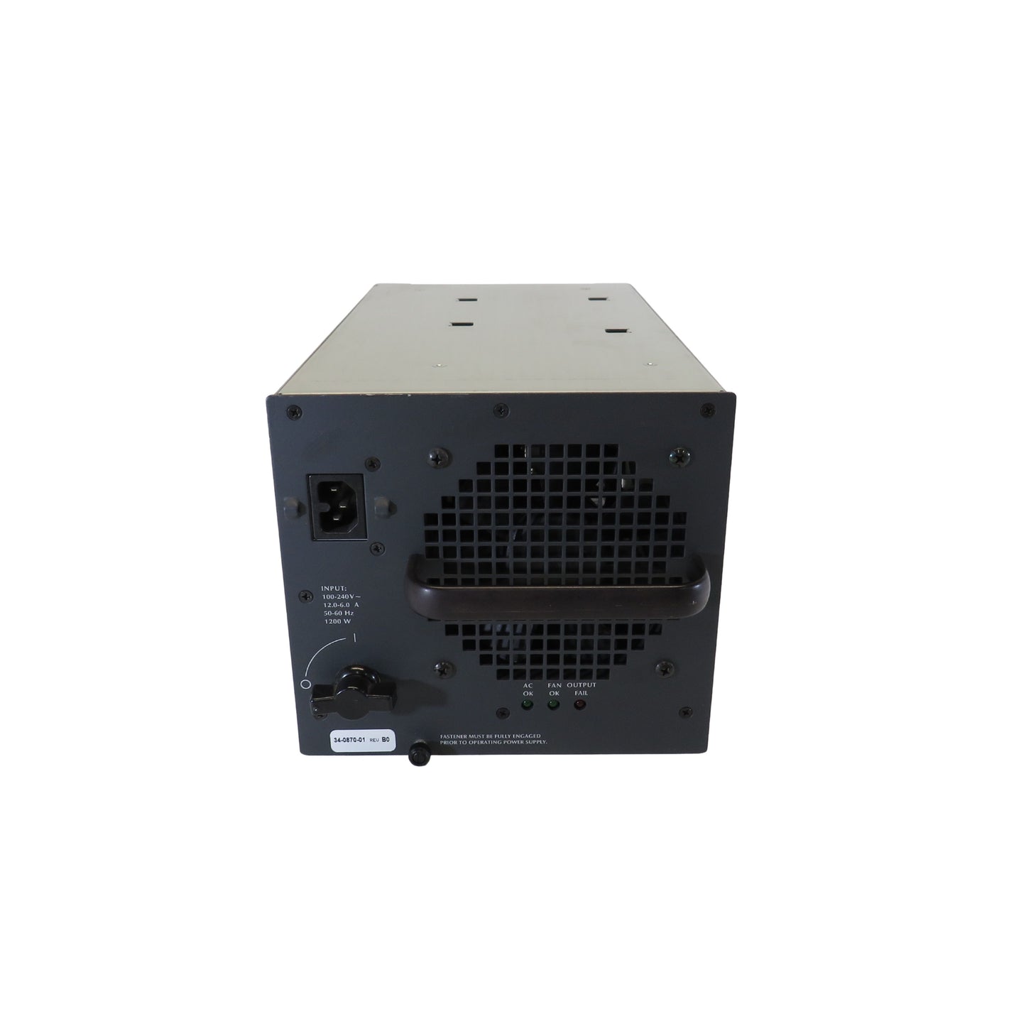 Cisco WS-C5518 1200W Catalyst 5509 AC Power Supply (Refurbished)