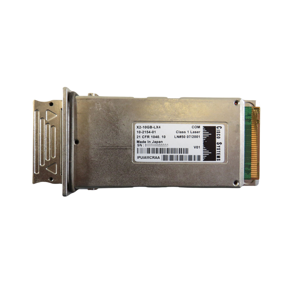 Cisco X2-10GB-LX4 10GBASE-LX4 X2 Module for MMF (Refurbished)